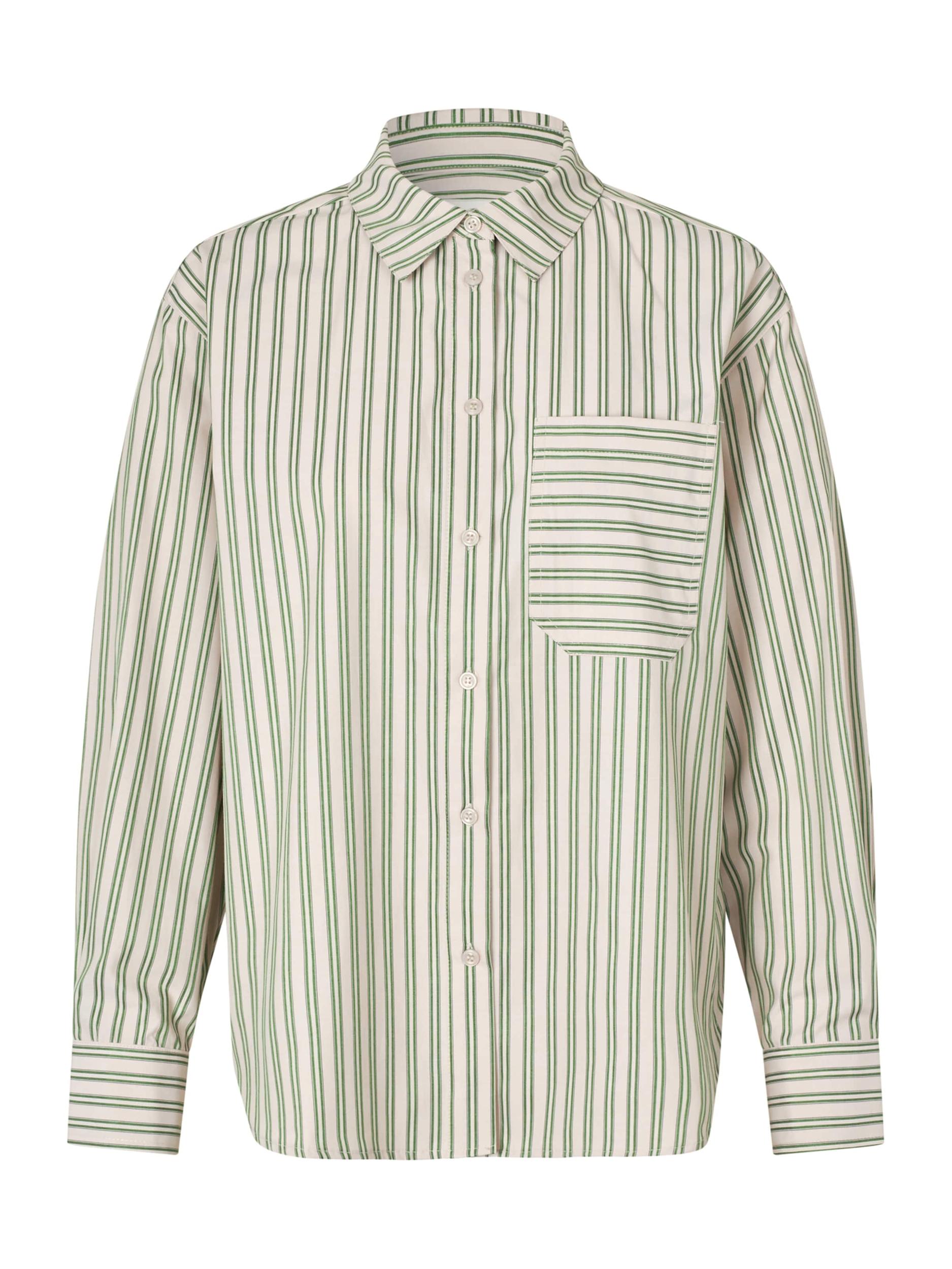 modström Blúz 'Millemd' világoszöld / fehér