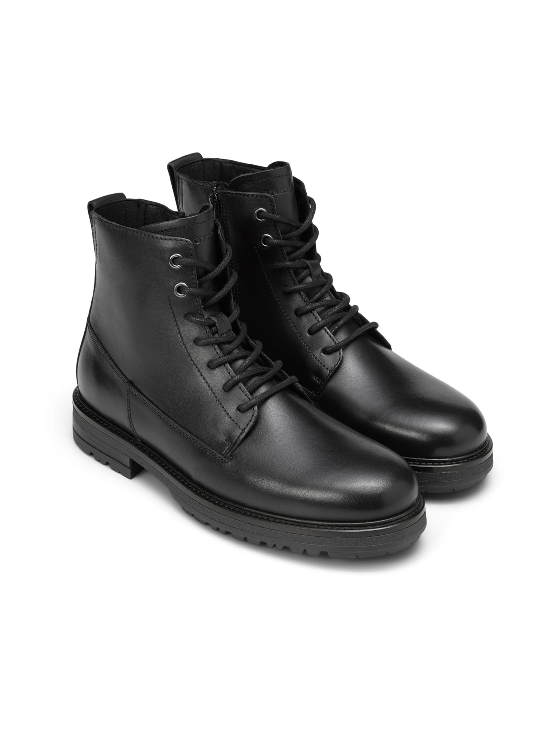 Marc O'Polo Fűzős csizma fekete