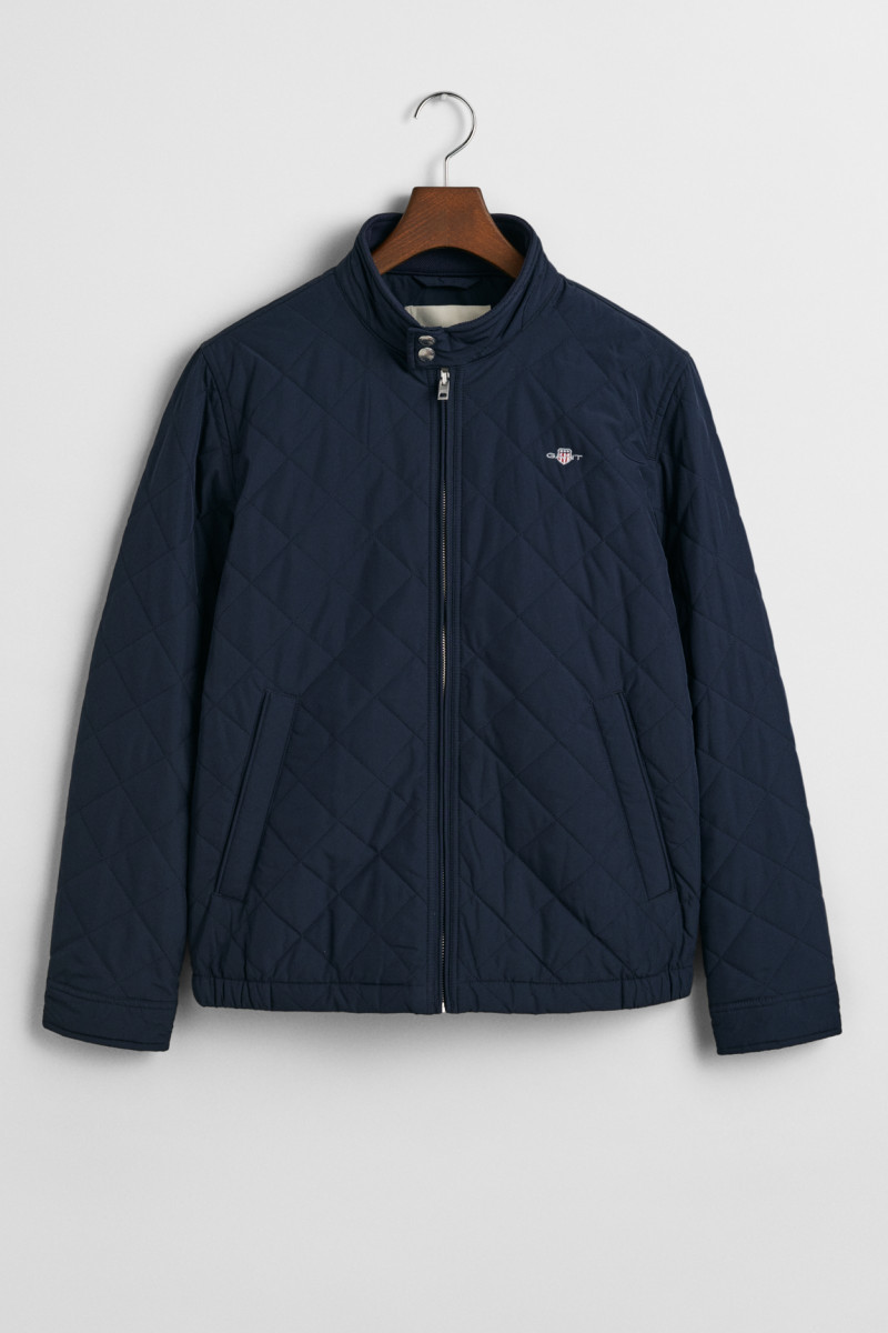 DZSEKI GANT QUILTED WINDCHEATER EVENING BLUE