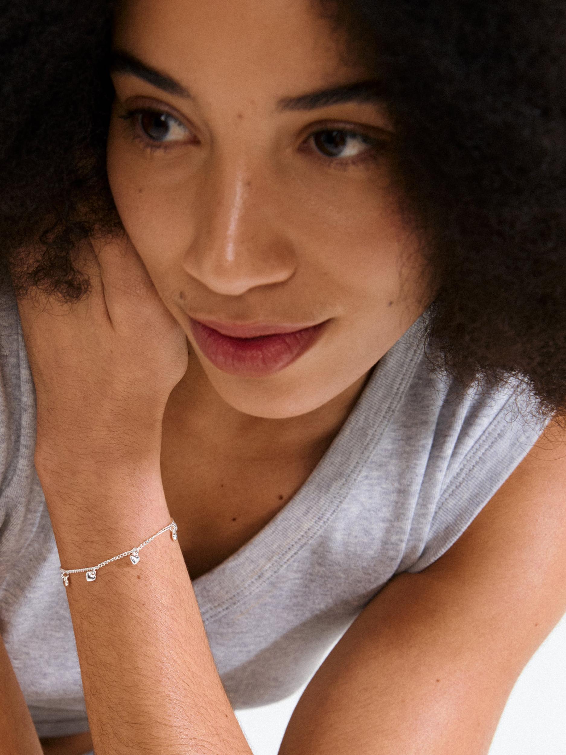 Pilgrim Karkötő 'Alaia' ezüst