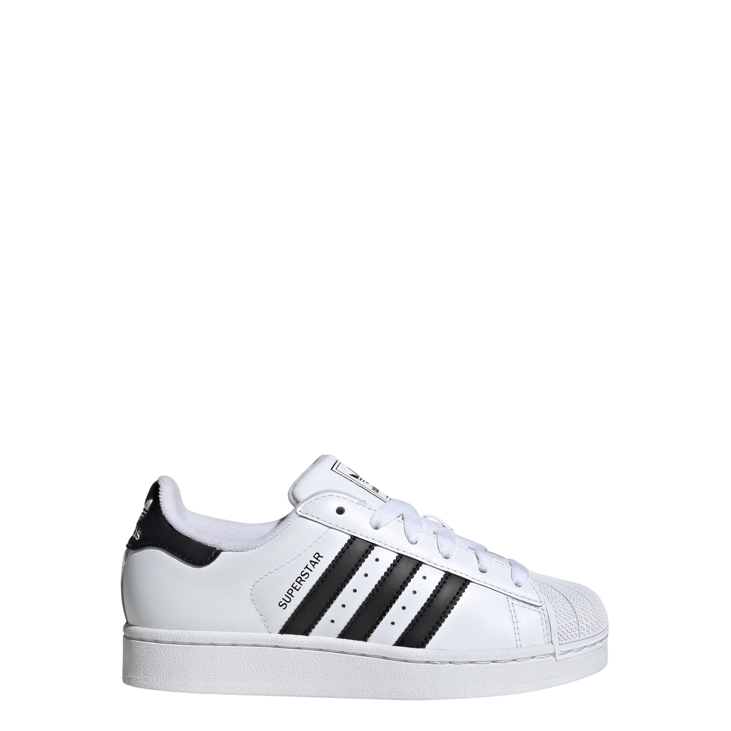 ADIDAS ORIGINALS Sportcipő 'Superstar II' fekete / fehér