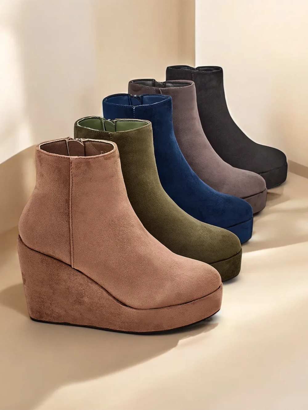 Resti Women's wedge boots Sieffa