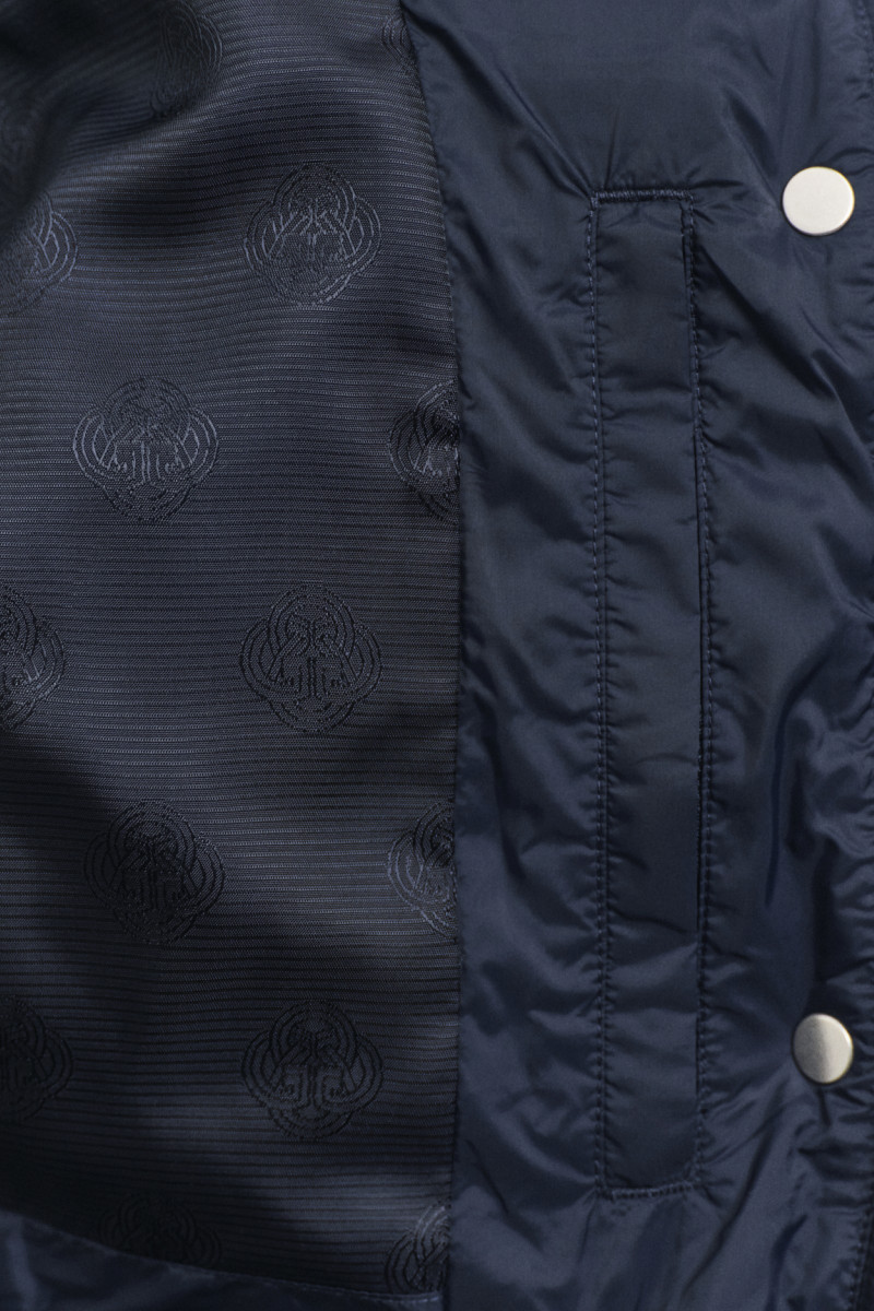 DZSEKI GANT MID LENGTH DOWN JACKET EVENING BLUE