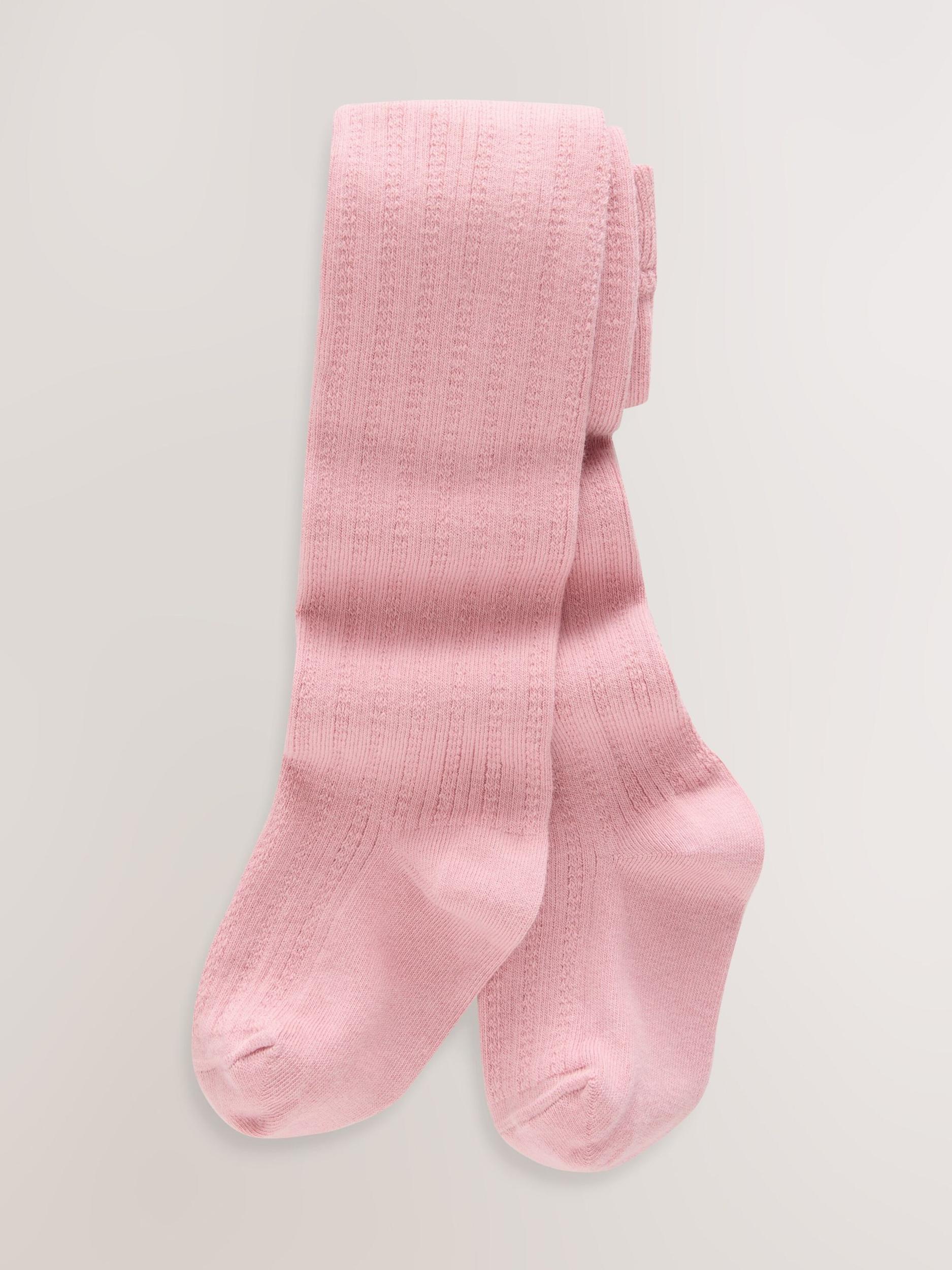 Next Harisnyanadrág rózsaszín / rózsaszín / fehér