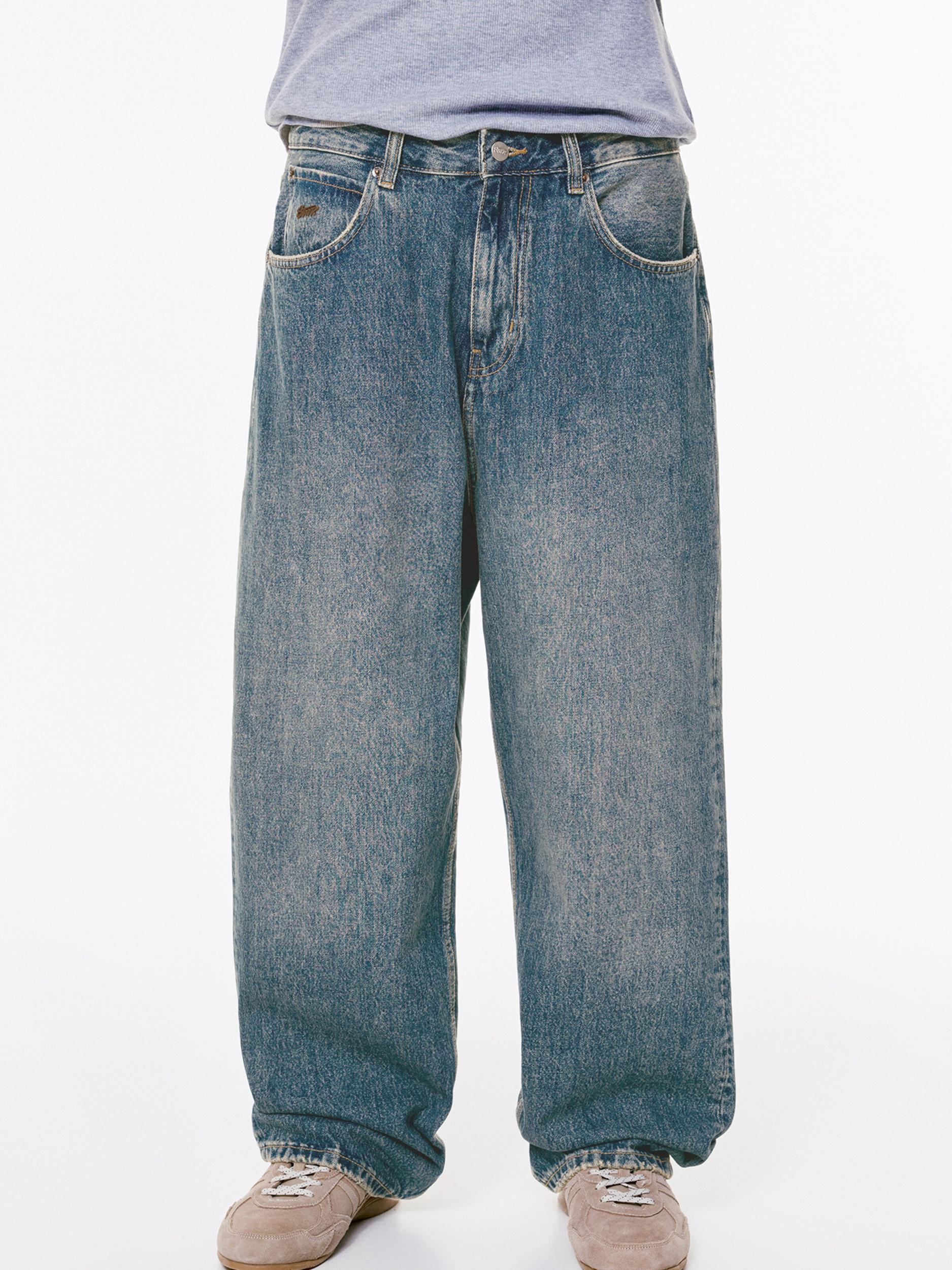 Pull&Bear Farmer kék farmer