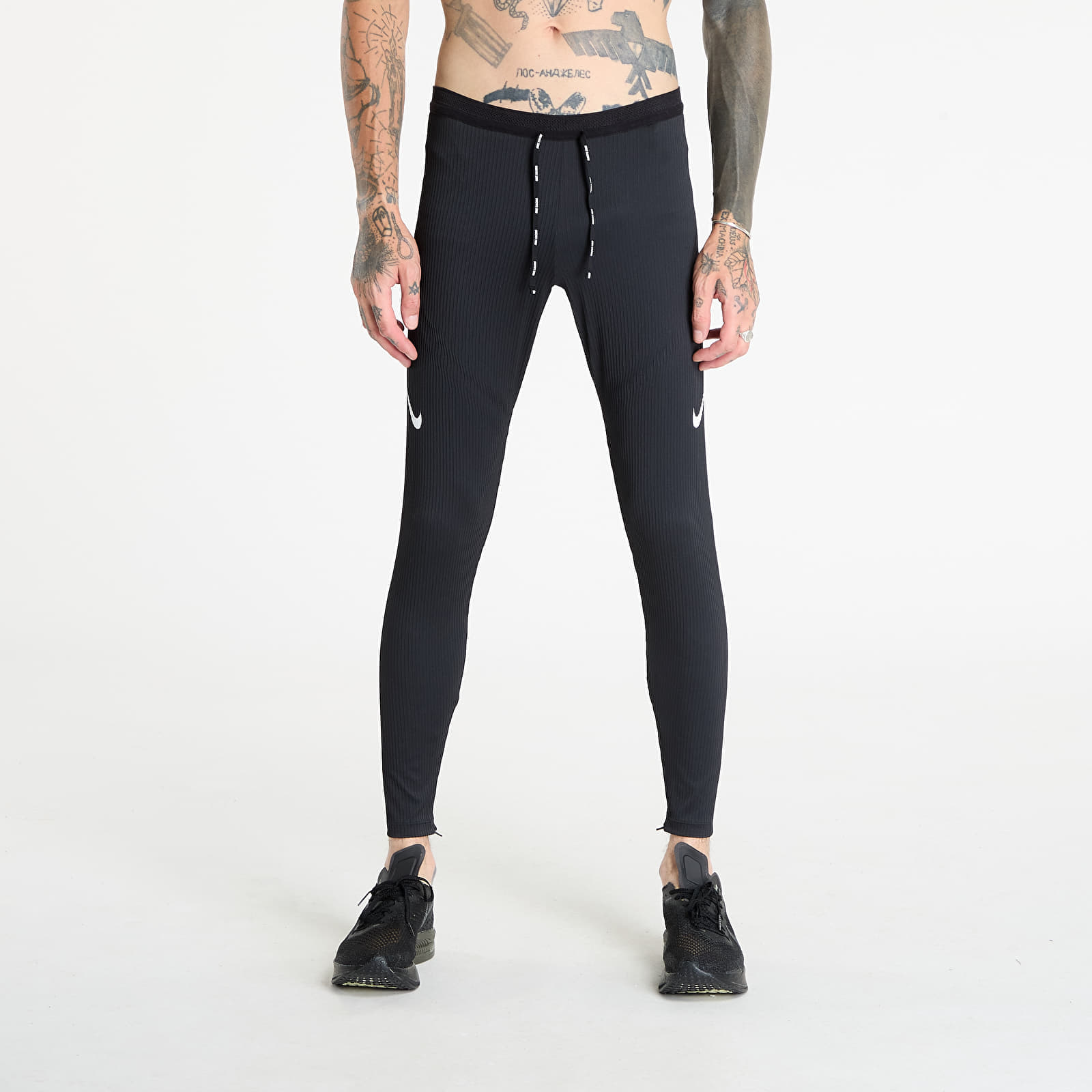 Leggings Nike AeroSwift Men's Dri-FIT ADV Running Tights Black/ Summit White S