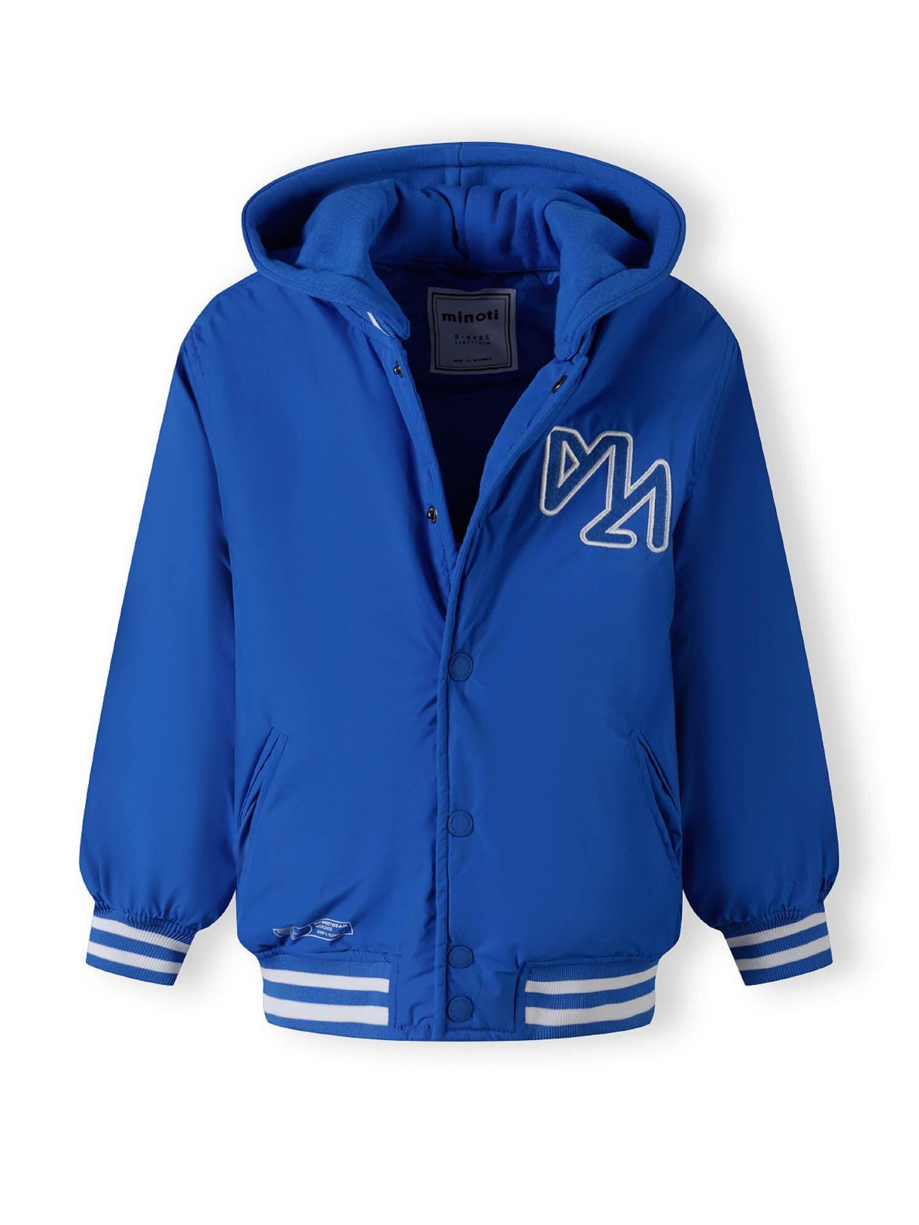 MINOTI Átmeneti dzseki királykék / fehér