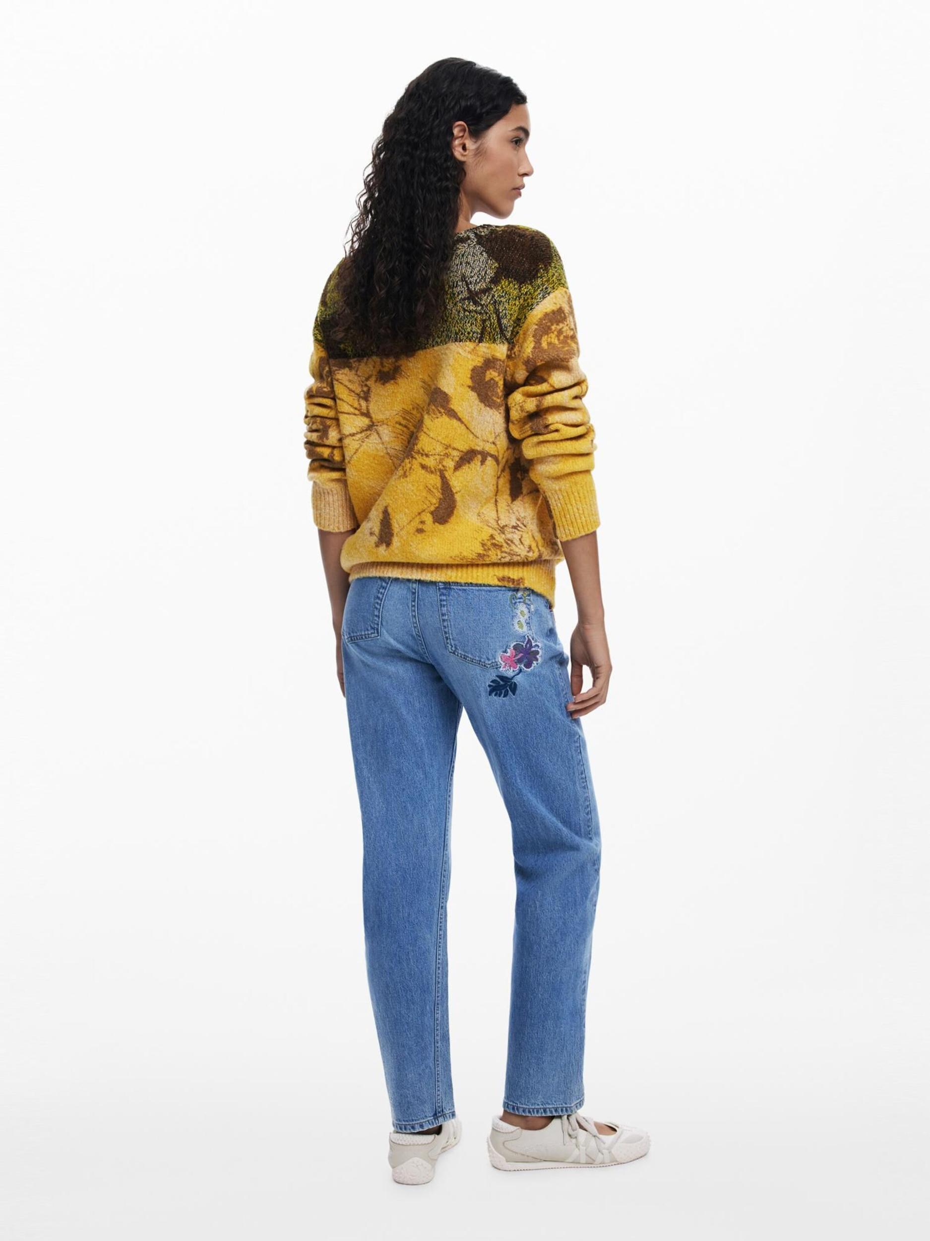 Desigual Pulóver sárga