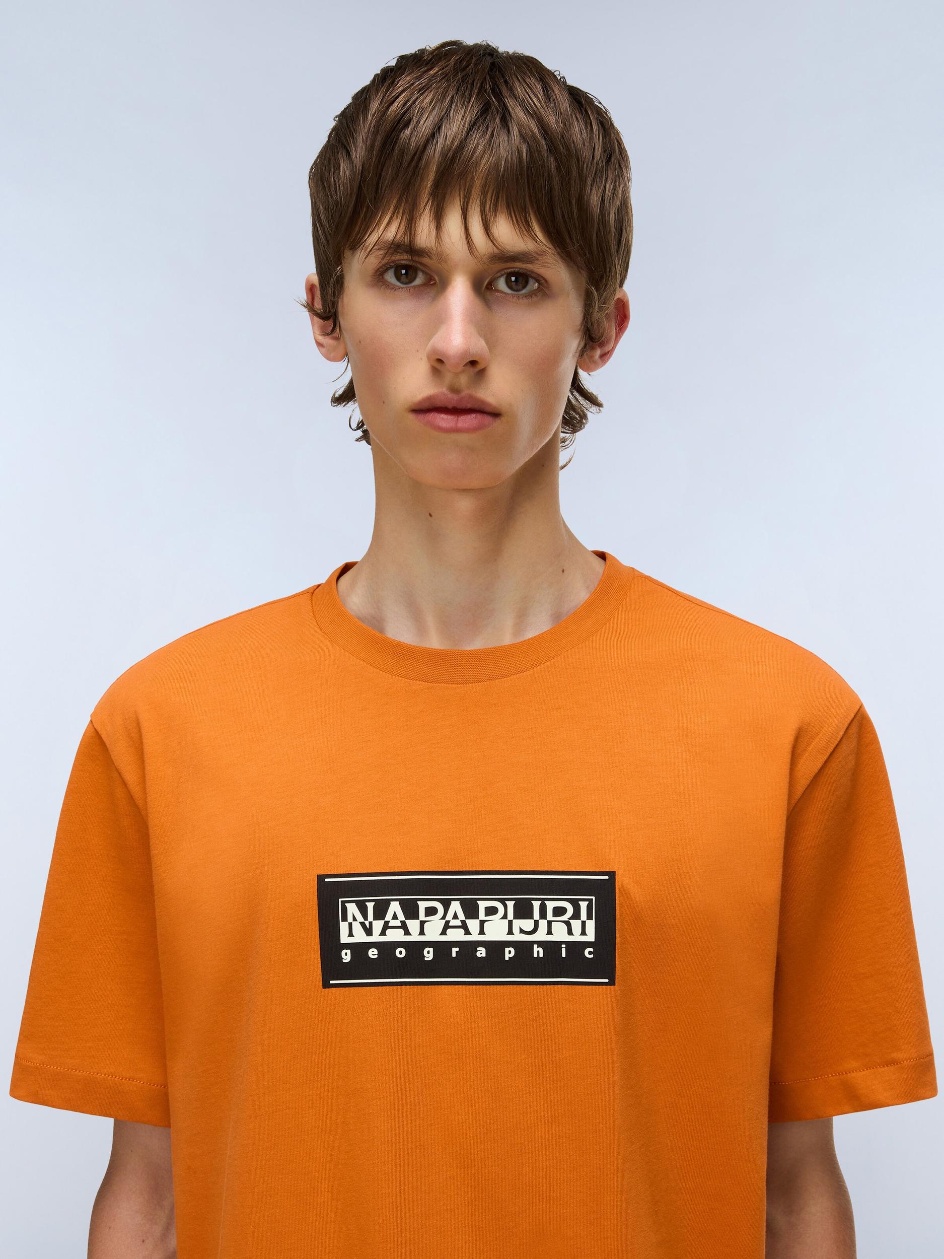 NAPAPIJRI Póló narancs / fekete