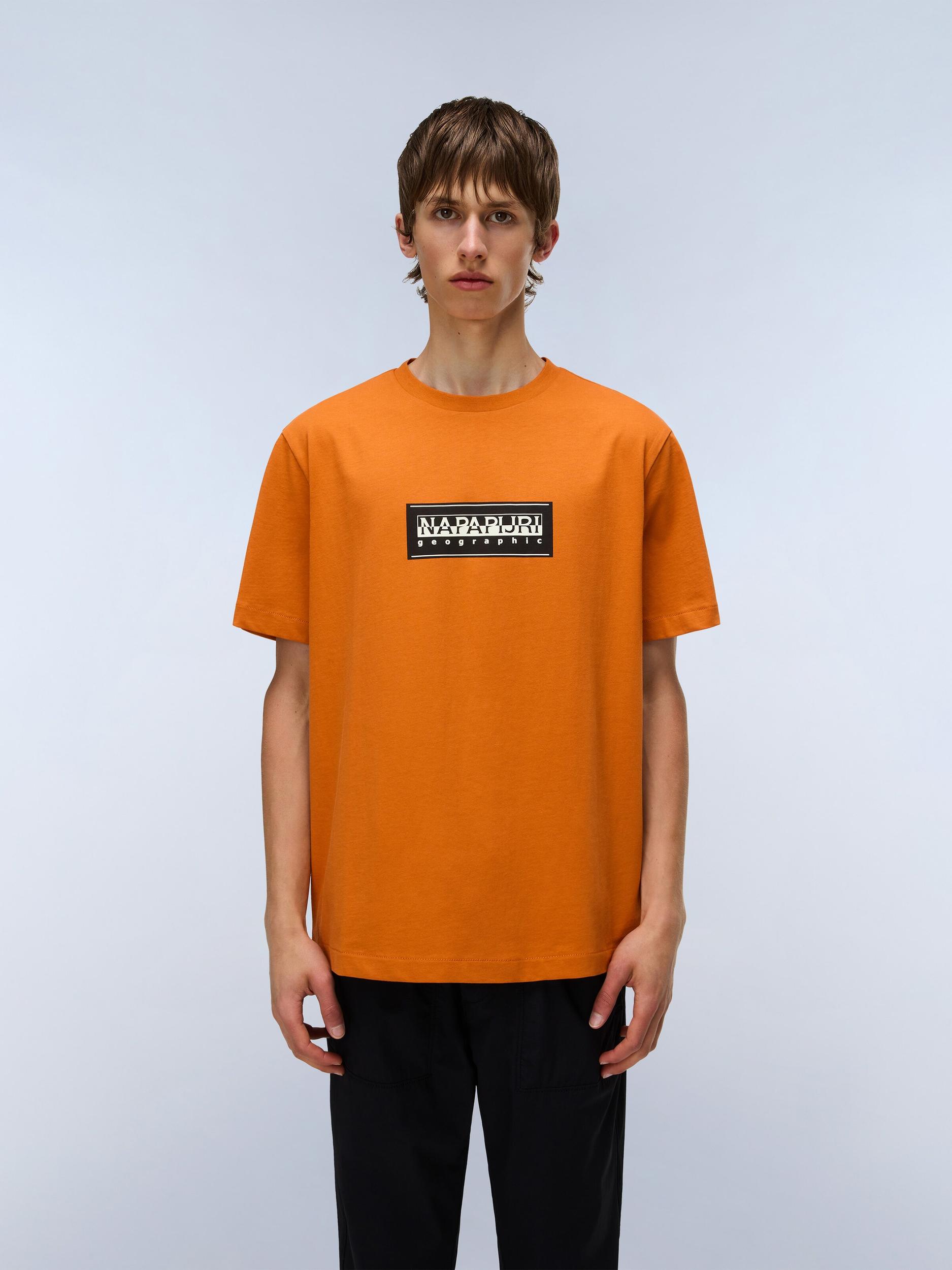 NAPAPIJRI Póló narancs / fekete