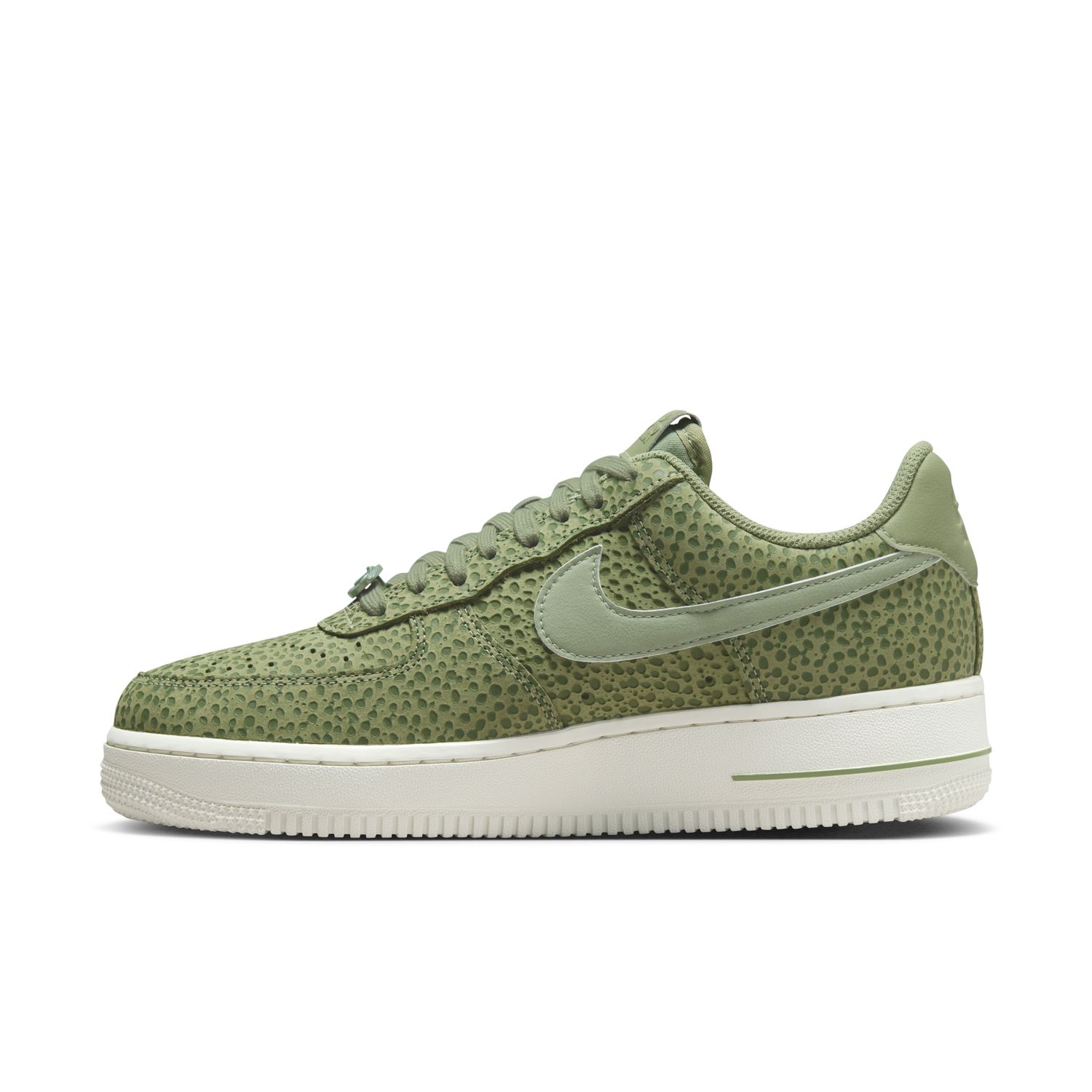 Nike Air Force 1 '07 Premium "Safari Oil Green" Wmns - Nők - Tornacipő Nike - Zöld - FV6519-200
