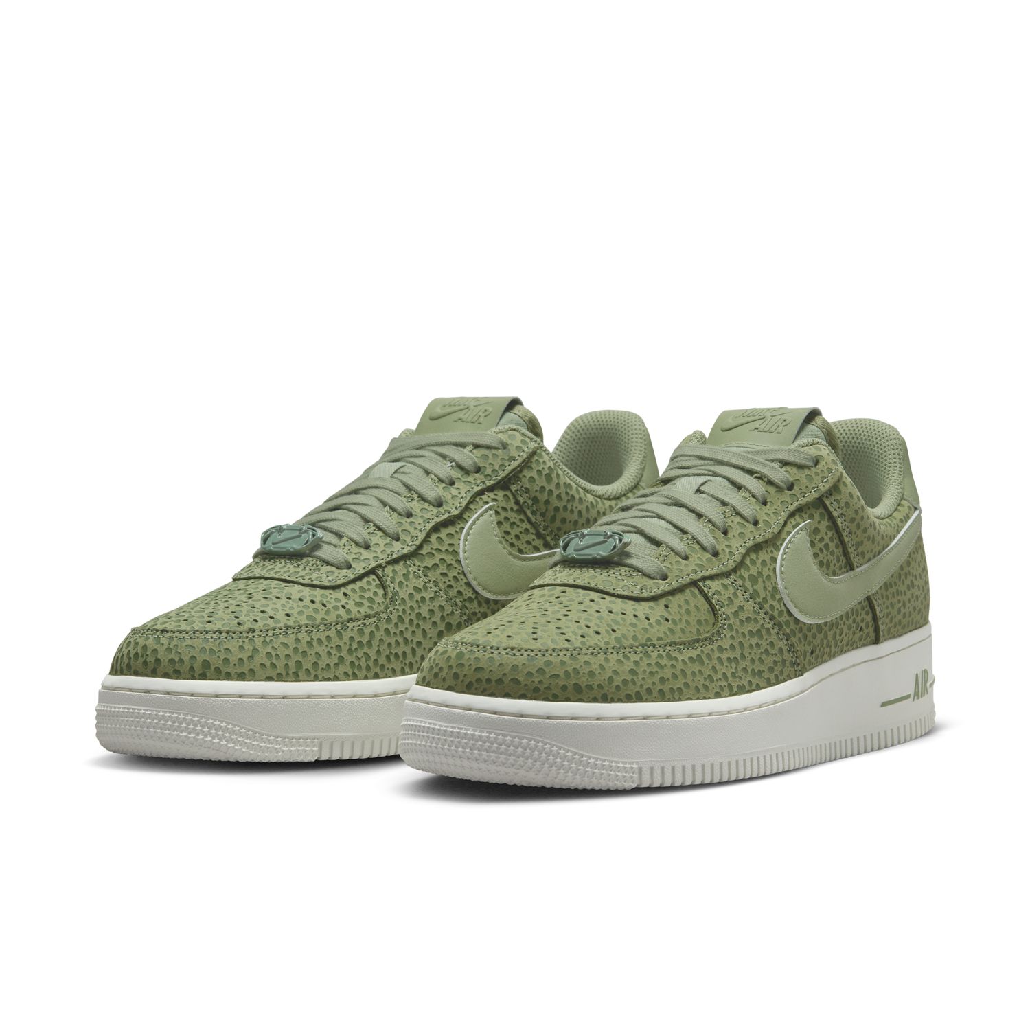 Nike Air Force 1 '07 Premium "Safari Oil Green" Wmns - Nők - Tornacipő Nike - Zöld - FV6519-200