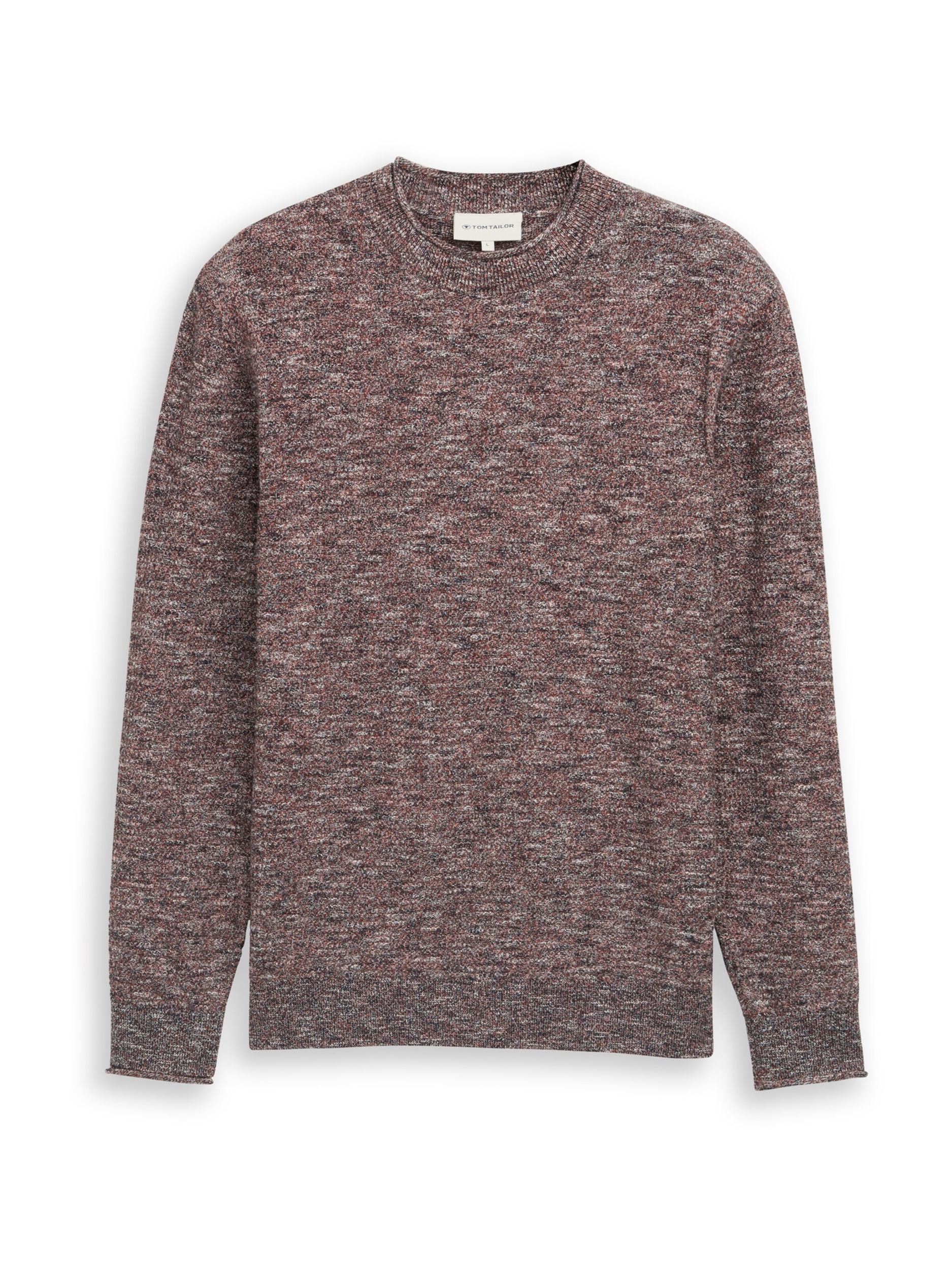 TOM TAILOR Pulóver piros mix