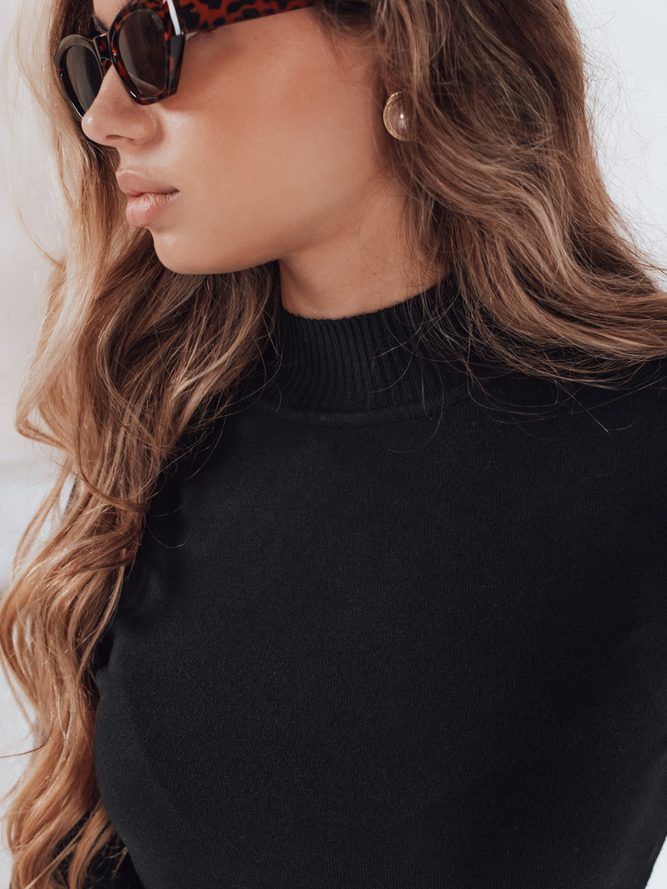 DStreet Női fekete garbó TARLENA