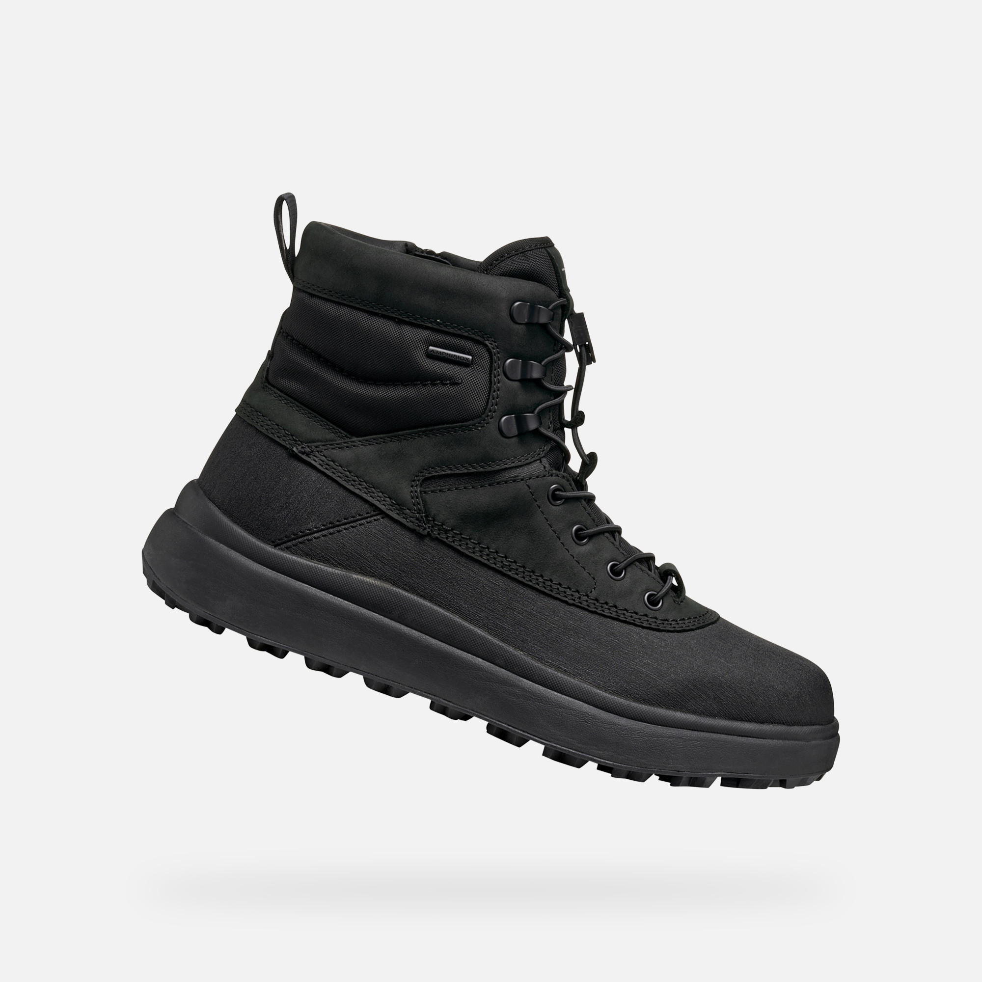 Black men's ankle boots Geox Granito + Grip A - Men