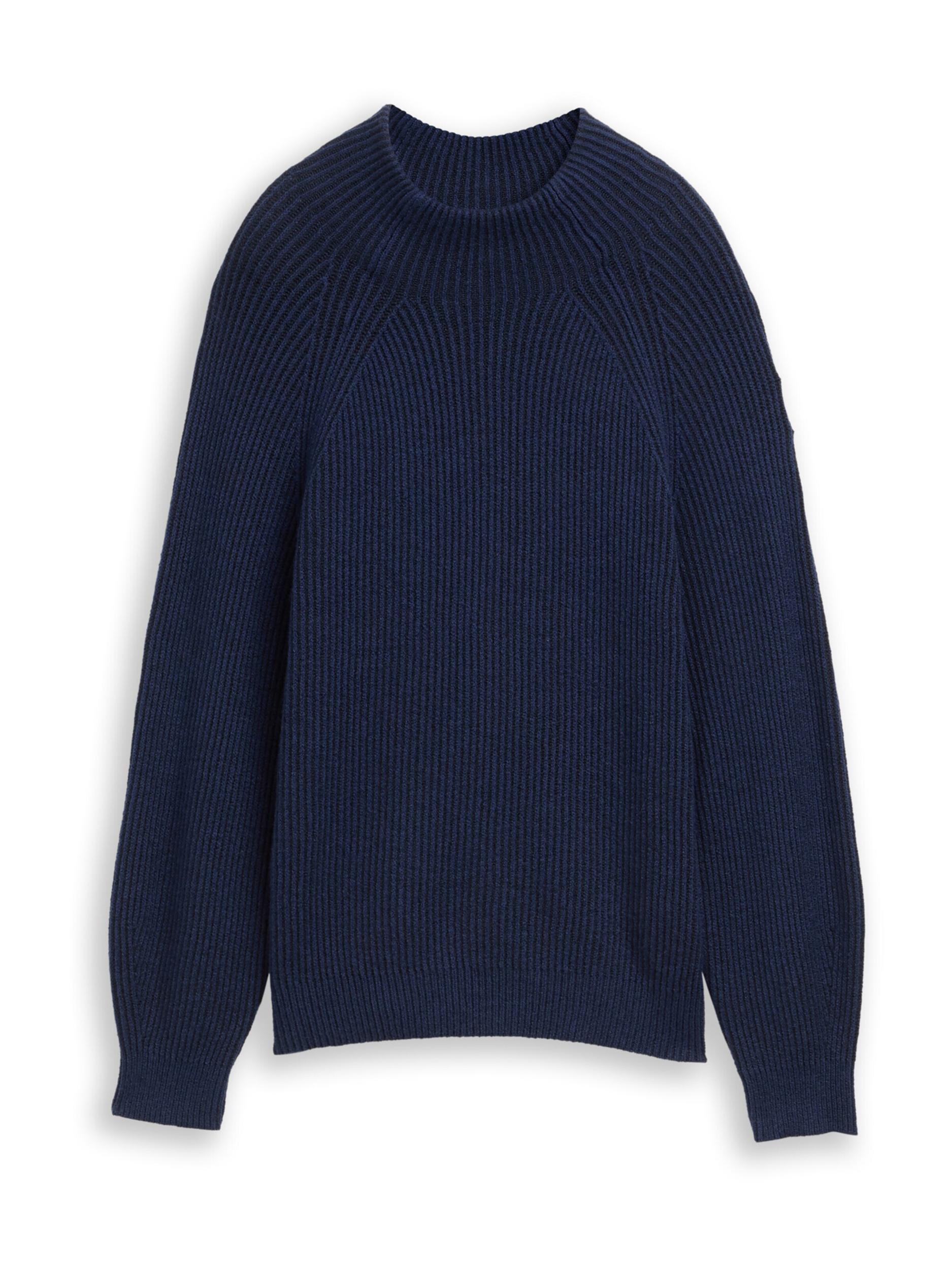 TOM TAILOR Pulóver tengerészkék