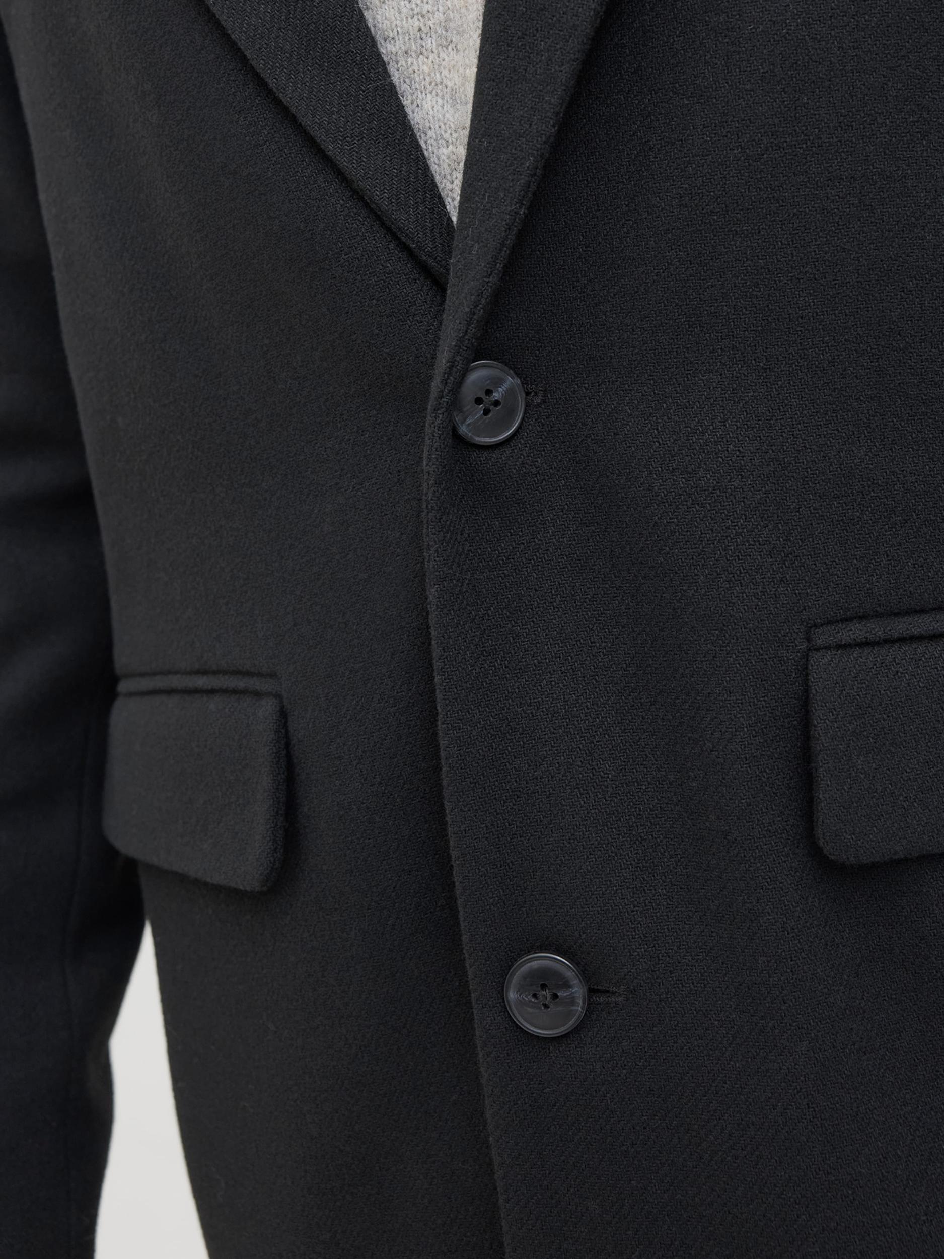 JACK & JONES Átmeneti kabátok 'JJEHARRIS' fekete