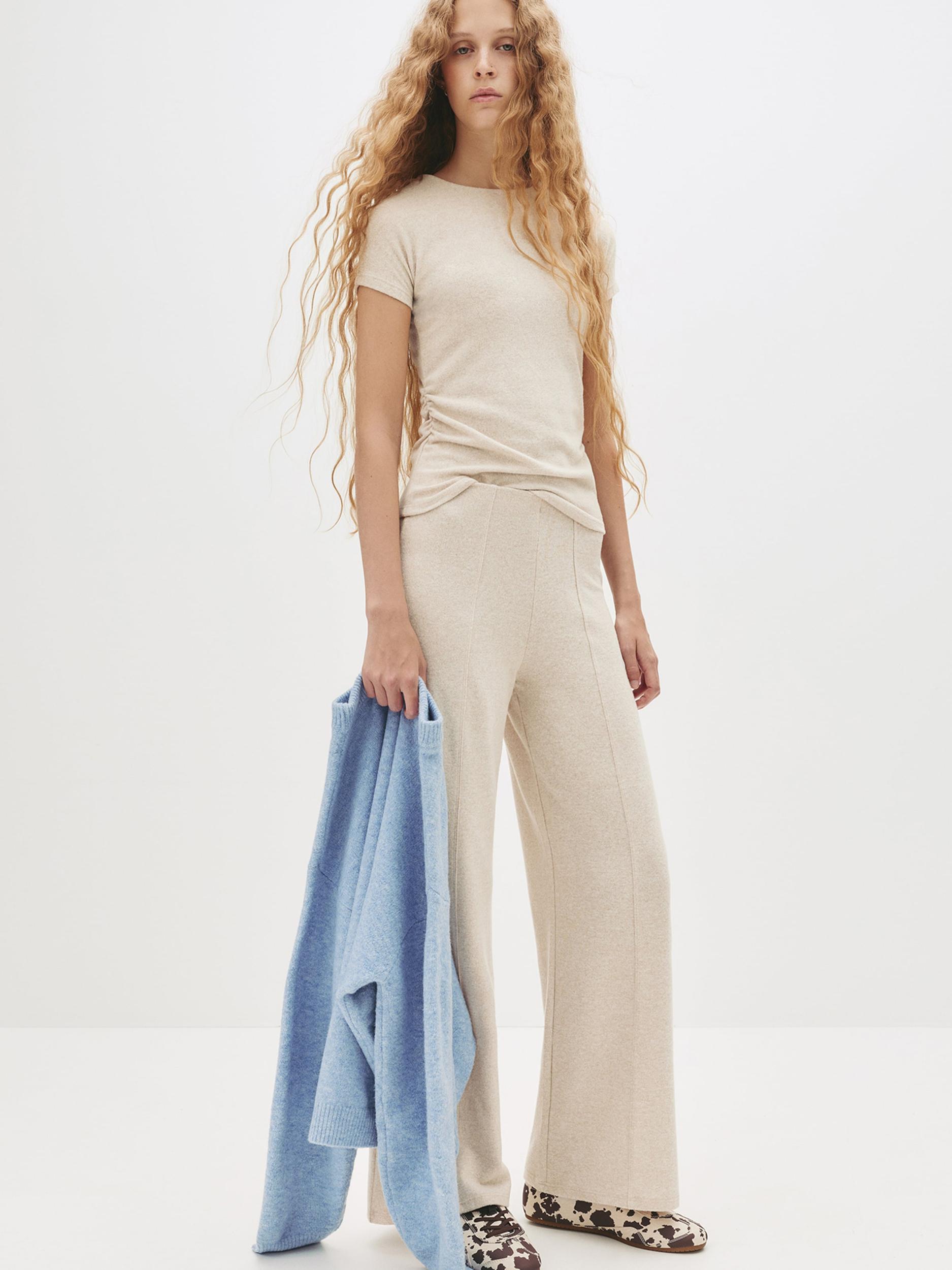 Pull&Bear Nadrág ekrü