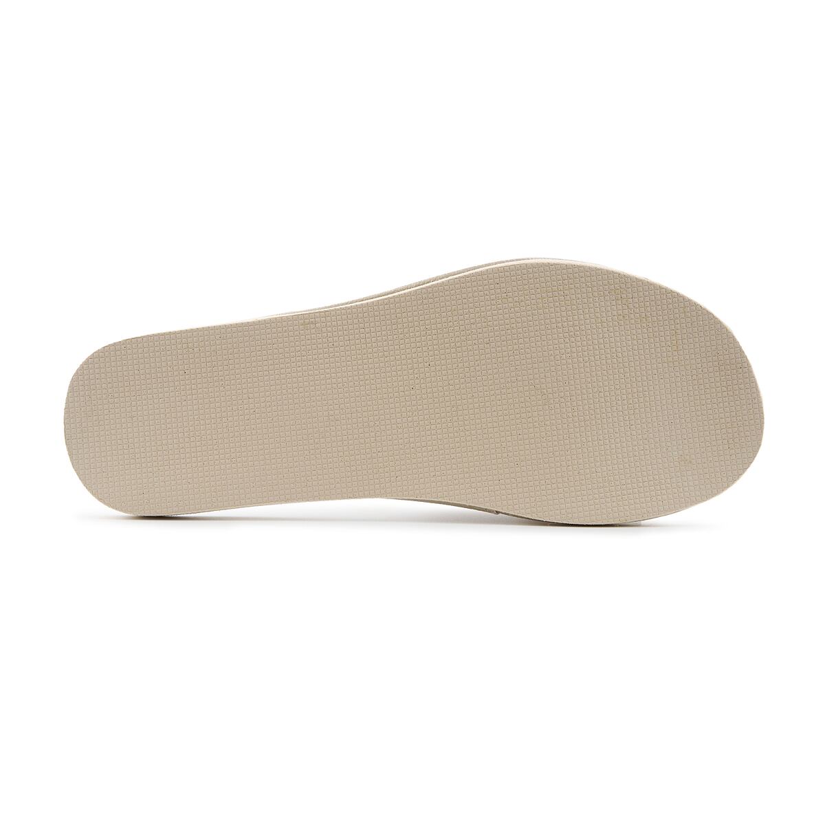 Vlnka Nyitott női nyári bőr papucs, bézs felnőtt cipő