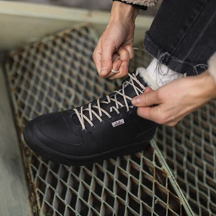 Prestige-Vlnka gyapjú bokacipő, fekete felnőtt cipő