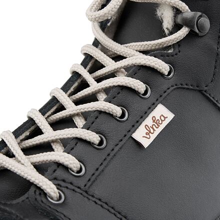 Prestige-Vlnka gyapjú bokacipő, fekete felnőtt cipő