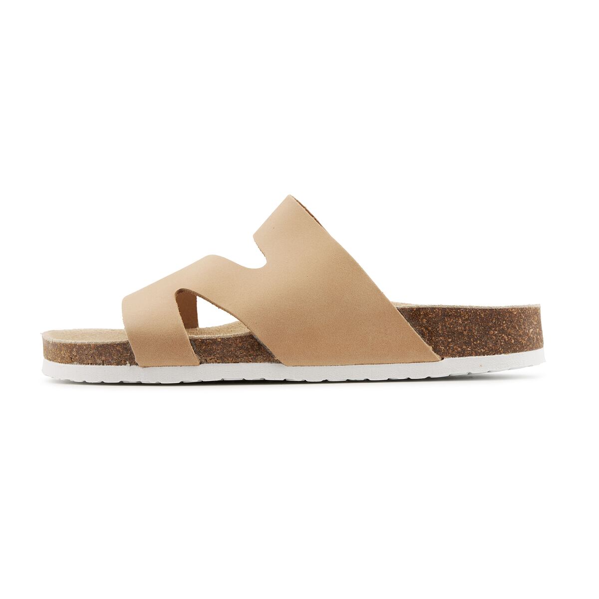 Vlnka Női anatómiai parafa papucs Lola, krém színű 2024-es modell felnőtt cipő