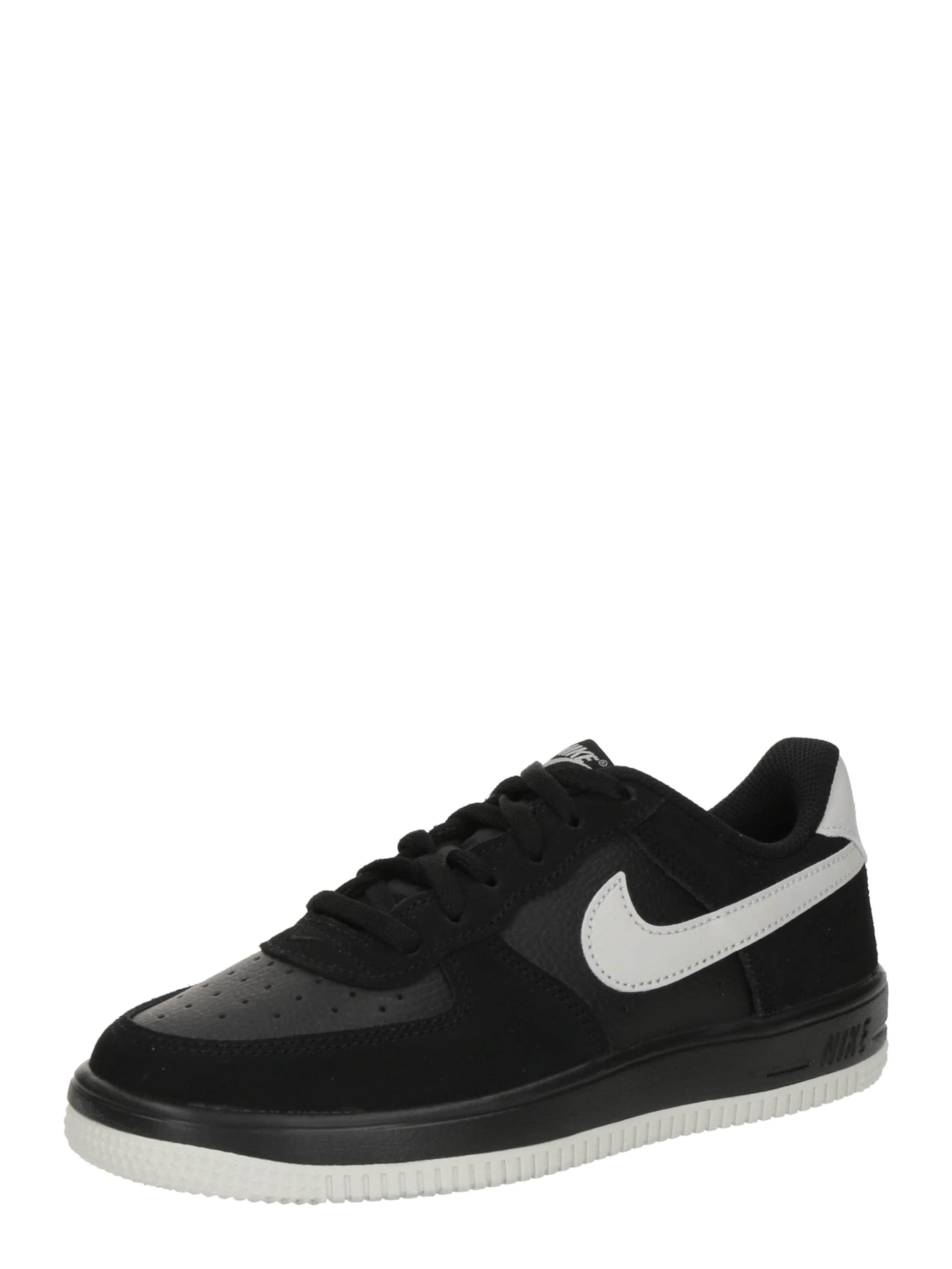 Nike Sportswear Sportcipő 'FORCE 1 LV8 2' fekete / fehér