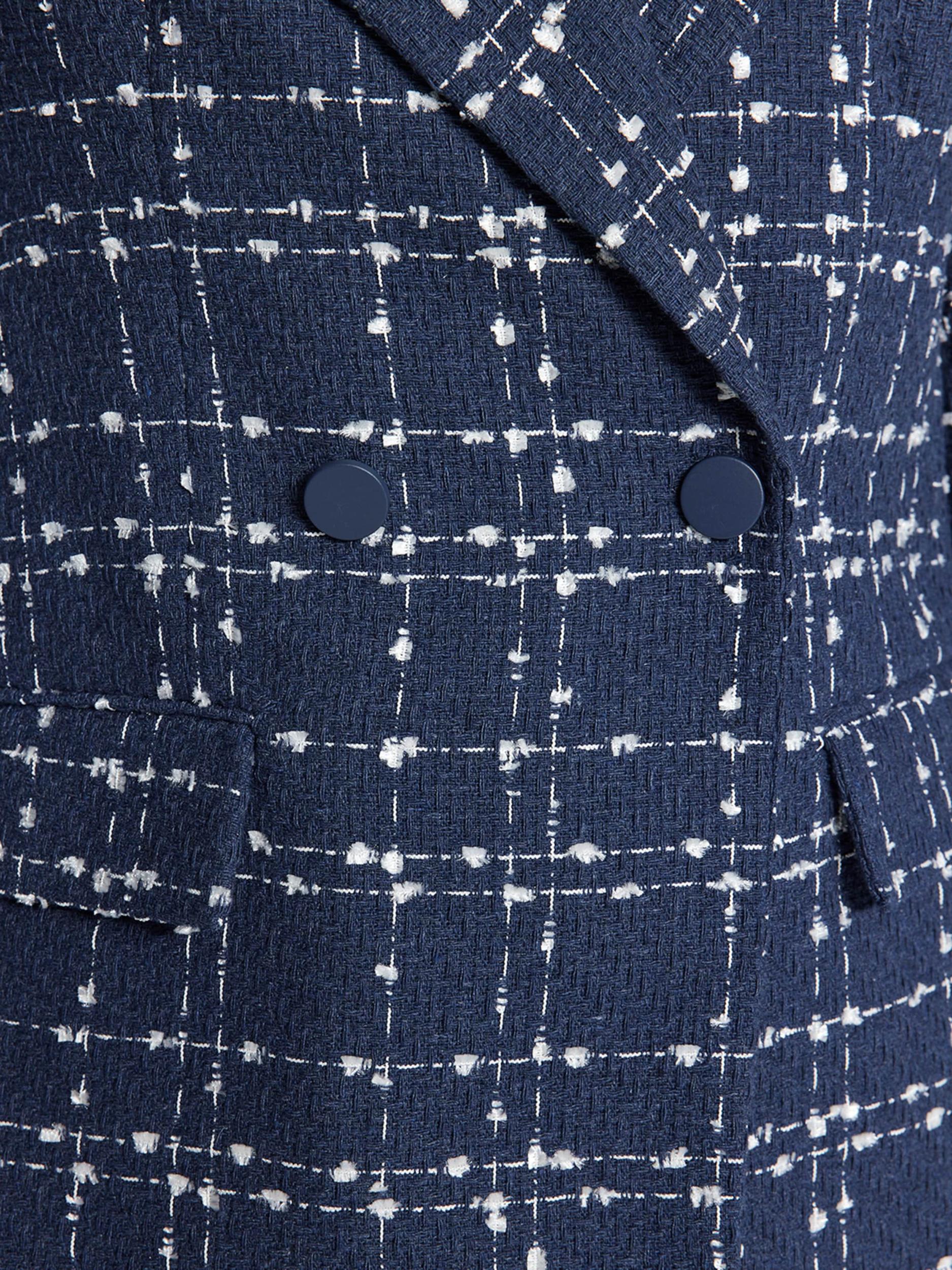 Trendyol Blézer indigó / fehér