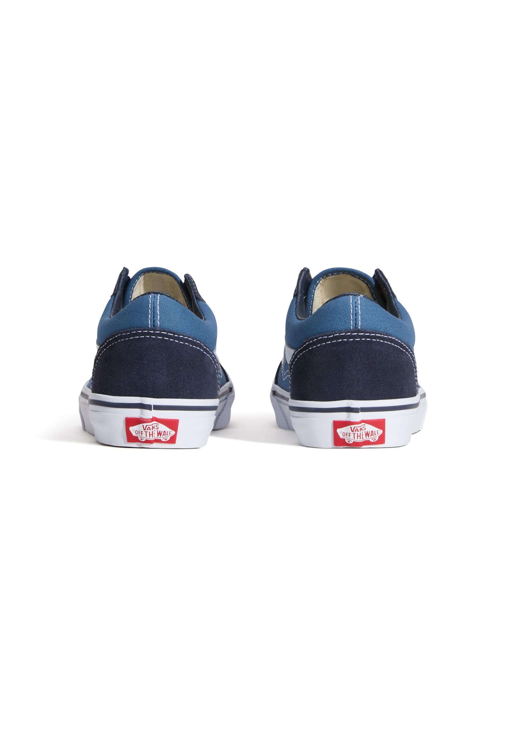 VANS Sportcipő 'Old Skool' tengerészkék / kék farmer / fehér