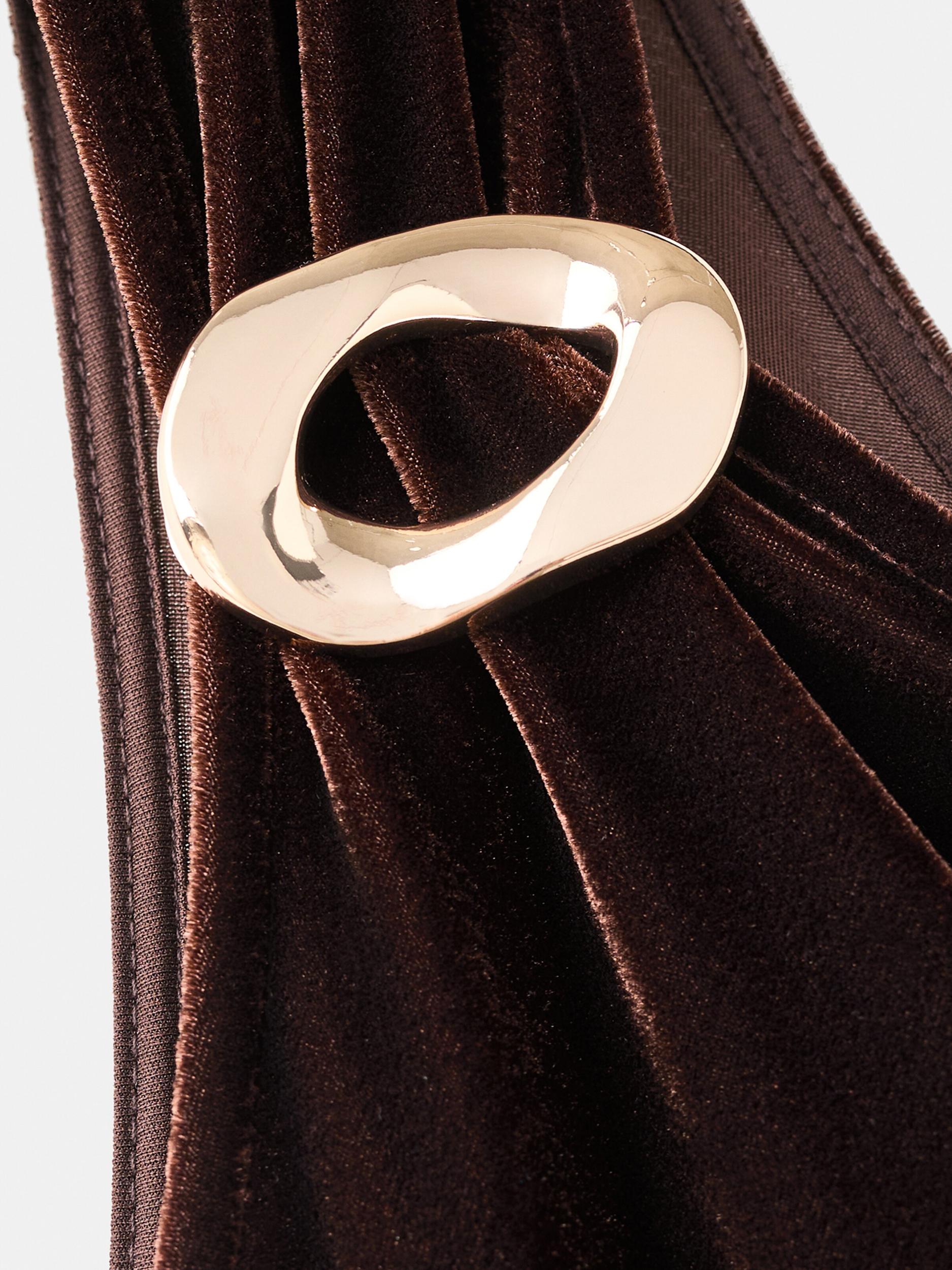 MANGO Kezeslábas 'XMELO' sötét barna