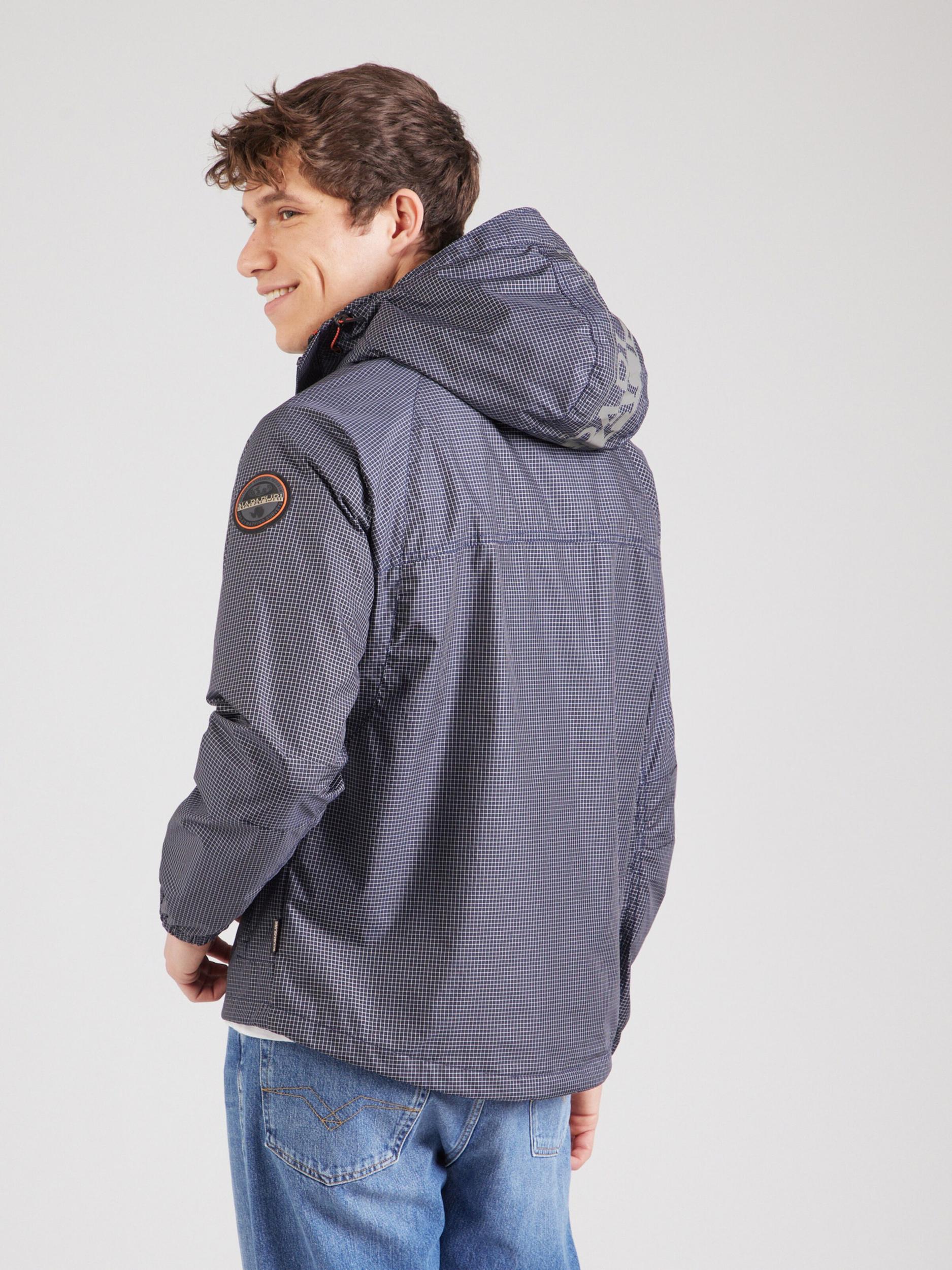 NAPAPIJRI Átmeneti dzseki 'A-Makay' tengerészkék / fehér