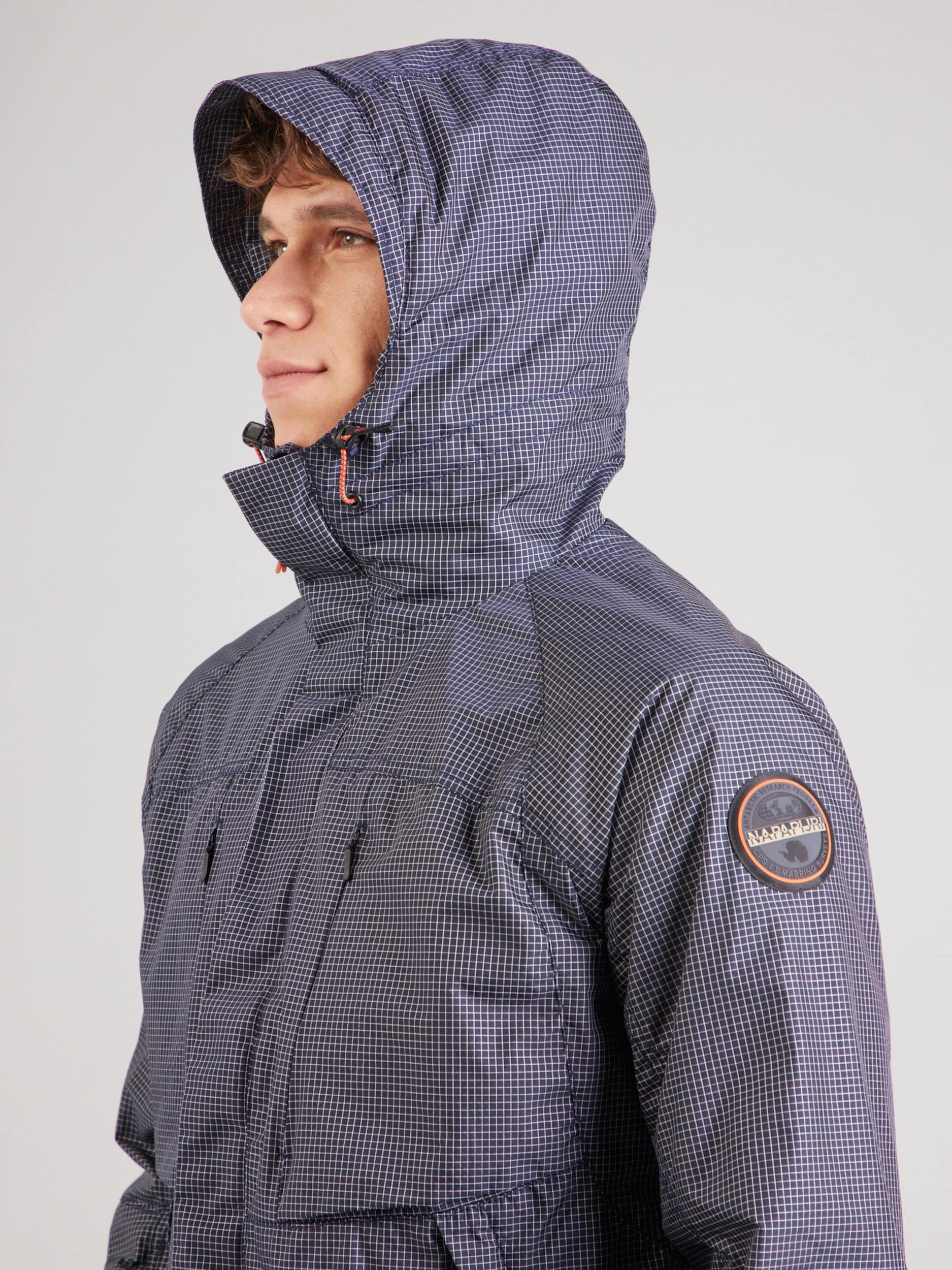 NAPAPIJRI Átmeneti dzseki 'A-Makay' tengerészkék / fehér