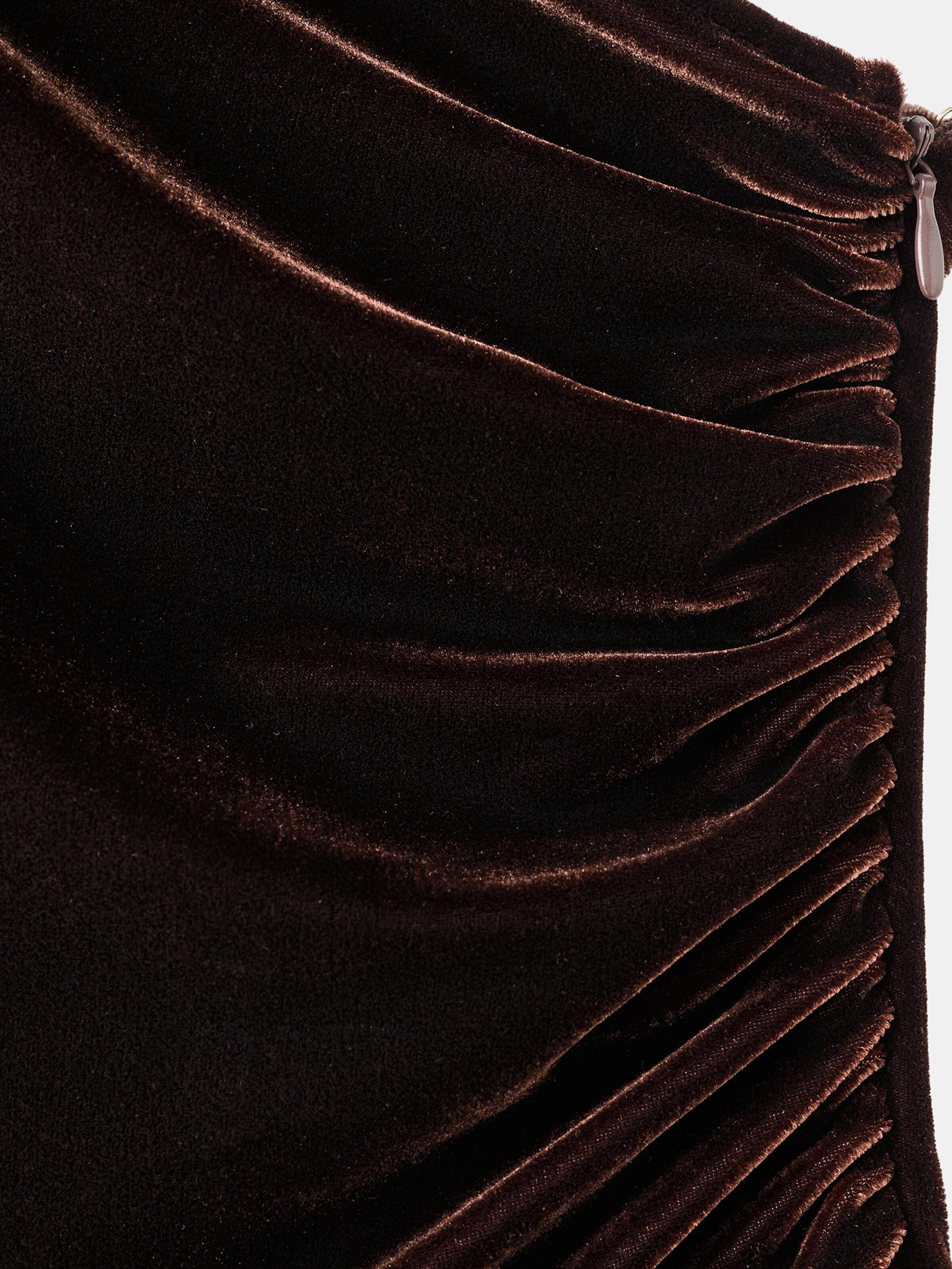 MANGO Kezeslábas 'XMELO' sötét barna