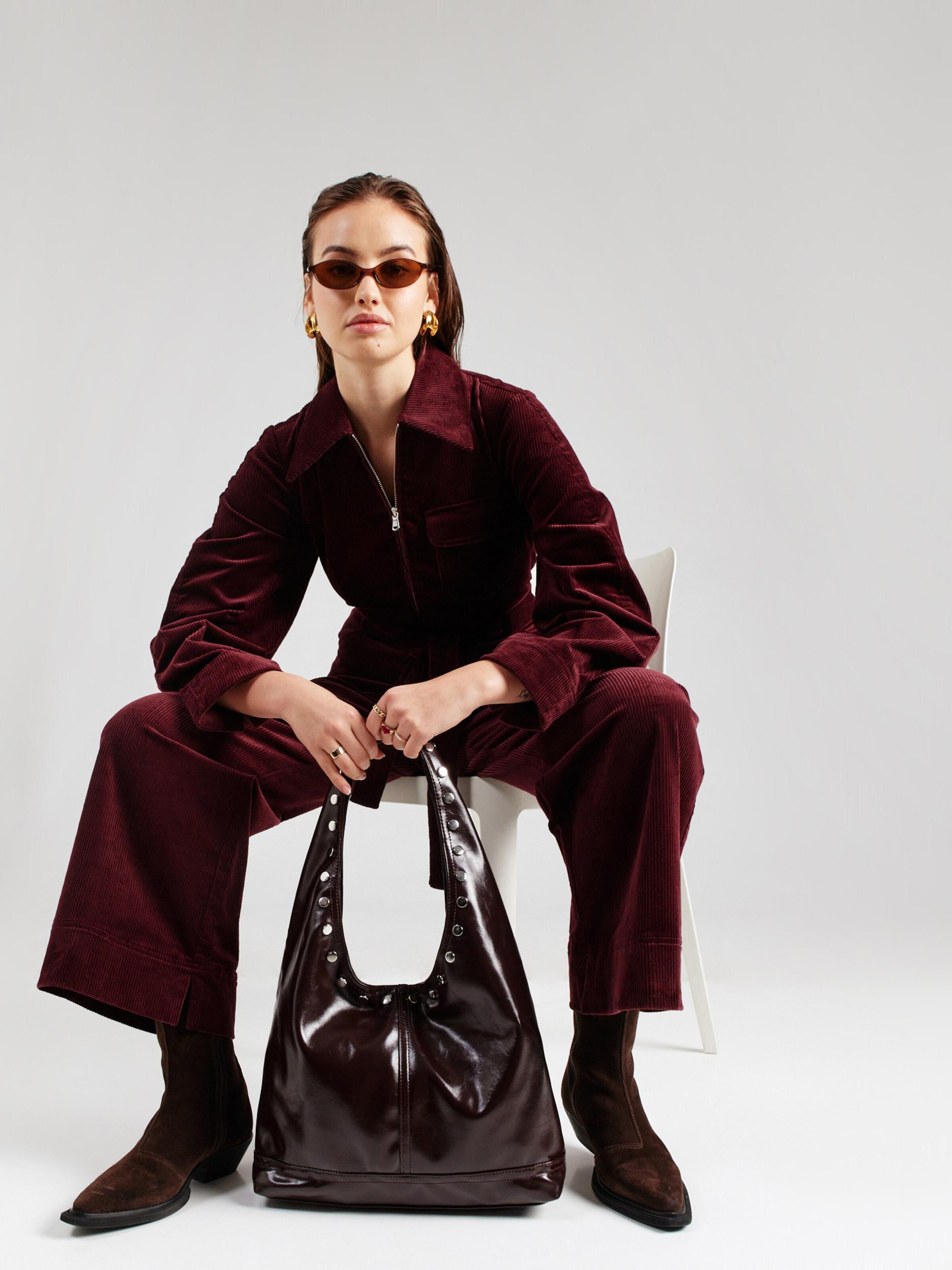 & Other Stories Kezeslábas sötétvörös