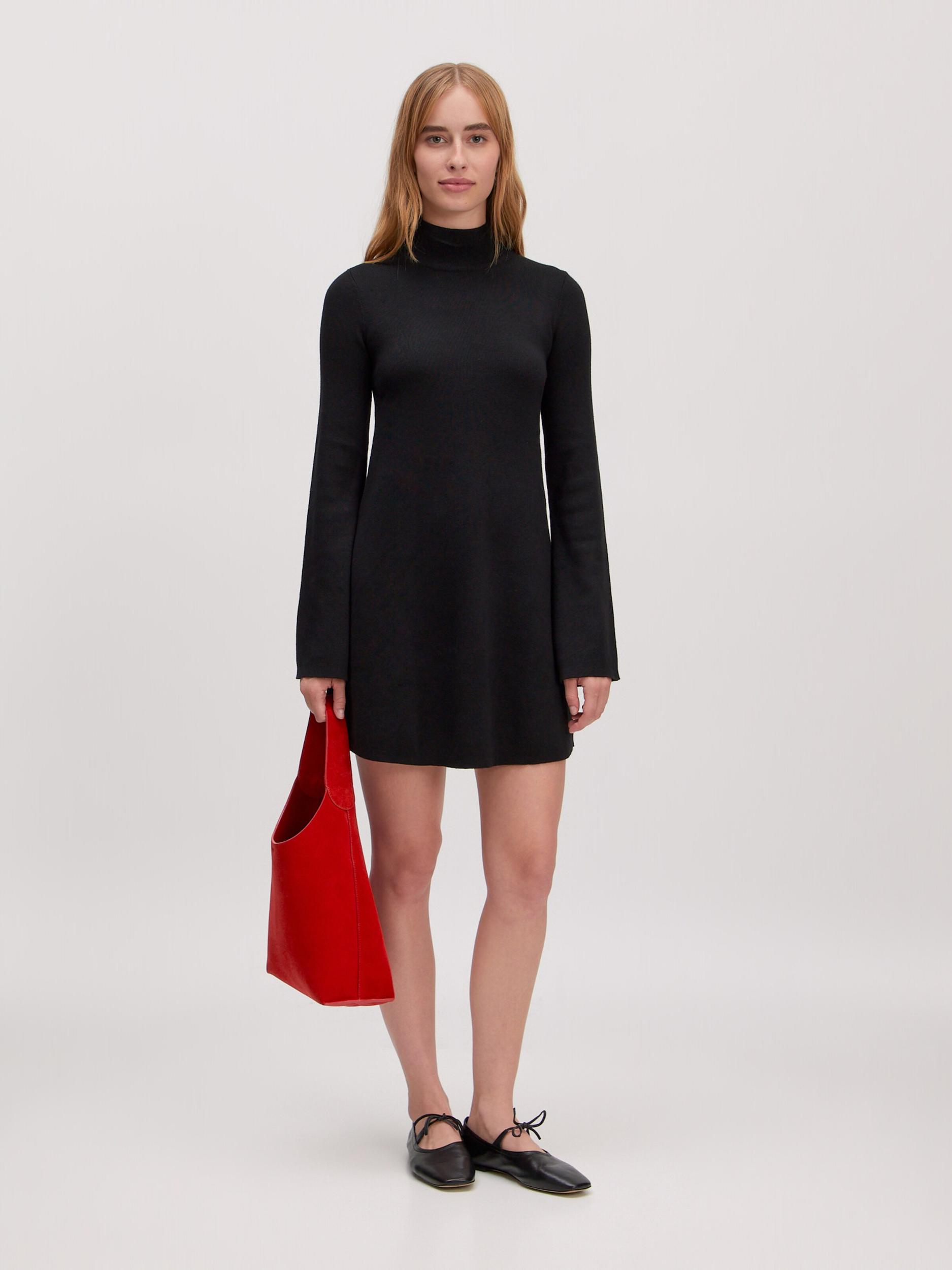 EDITED Kötött ruhák 'Dunia' fekete