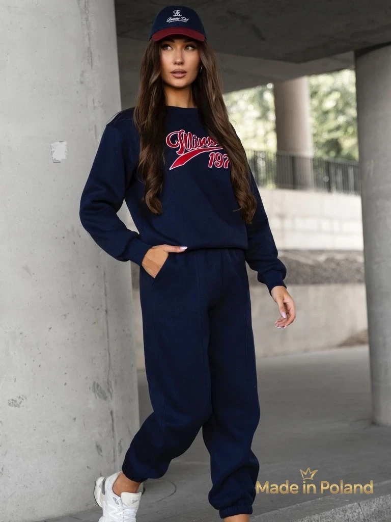 Resti Cotton Women's Tracksuit Set Win 1975