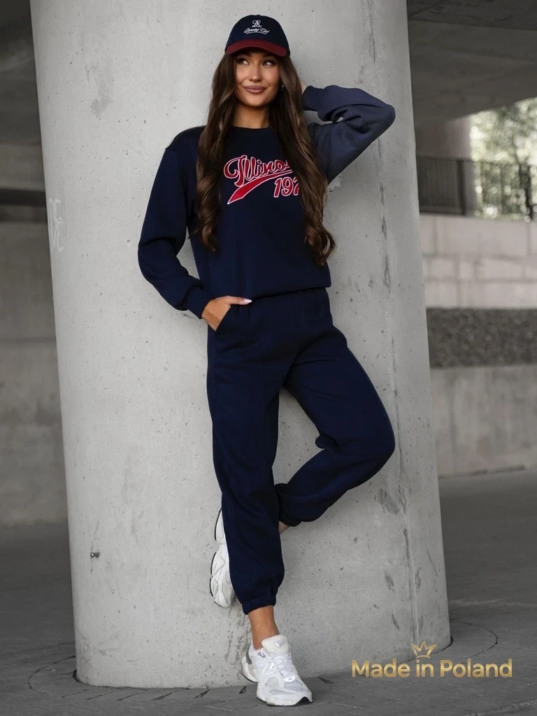 Resti Cotton Women's Tracksuit Set Win 1975