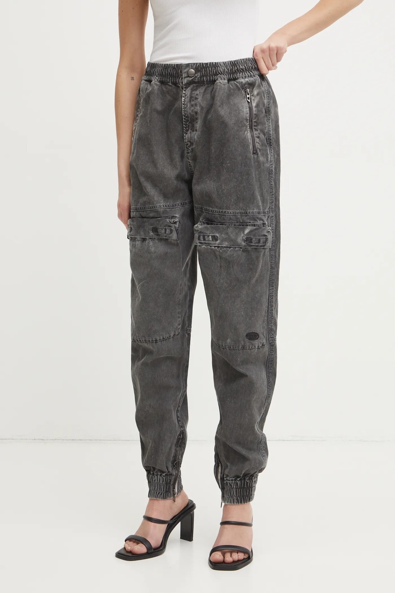 Diesel pamut nadrág P-RIDE-Q3 TROUSERS