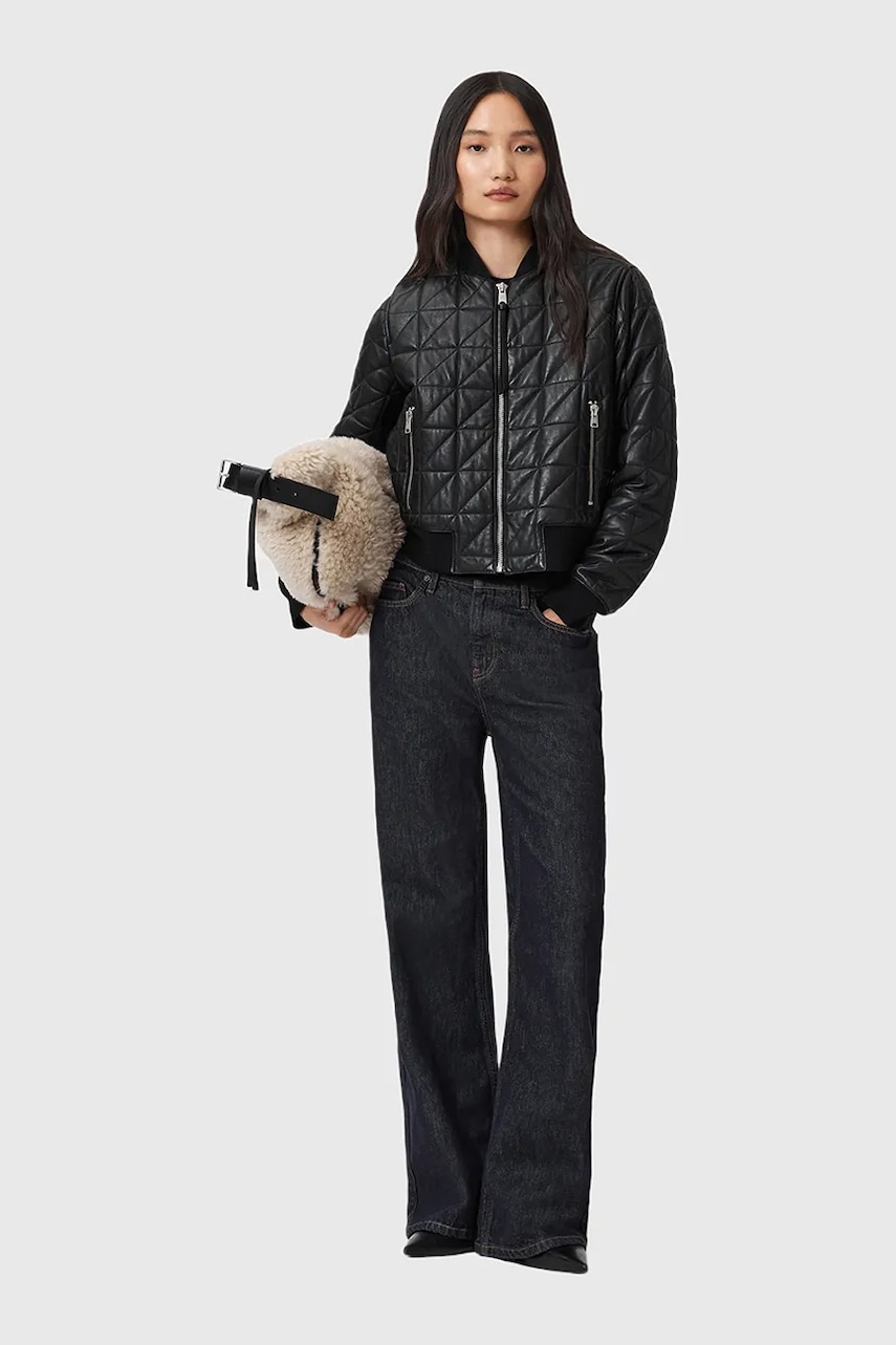 AllSaints bőr bomberdzseki CARLY