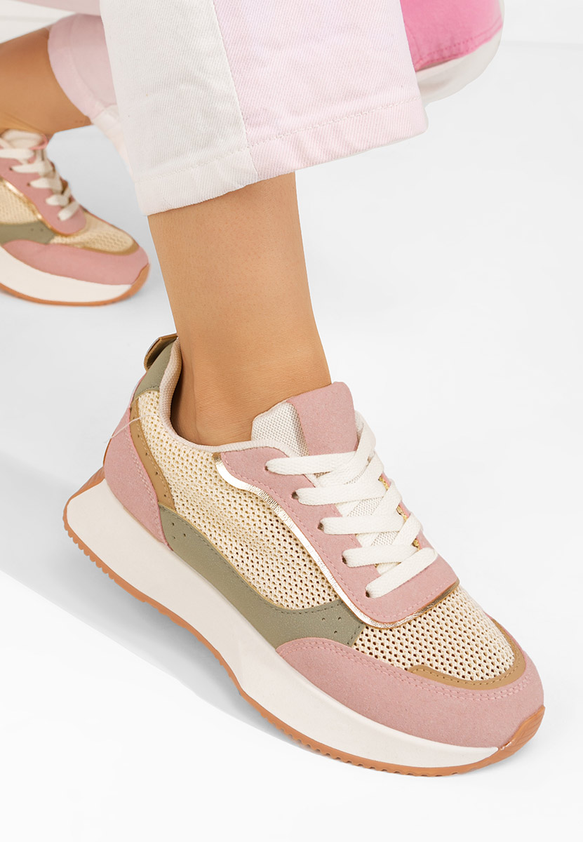 Zapatos Stephane rózsaszín női tornacipő