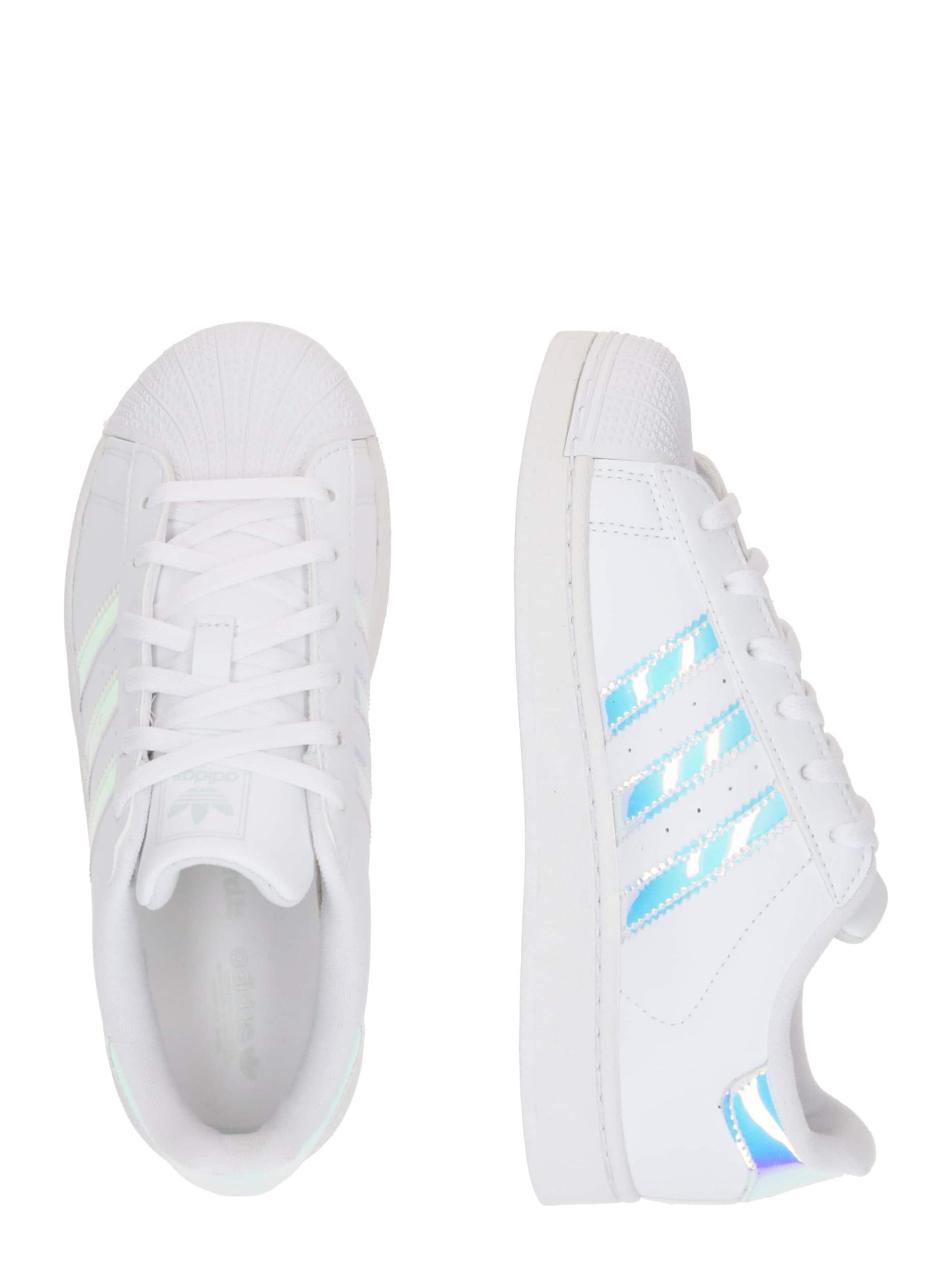 ADIDAS ORIGINALS Sportcipő 'Superstark II C' ezüst / fehér