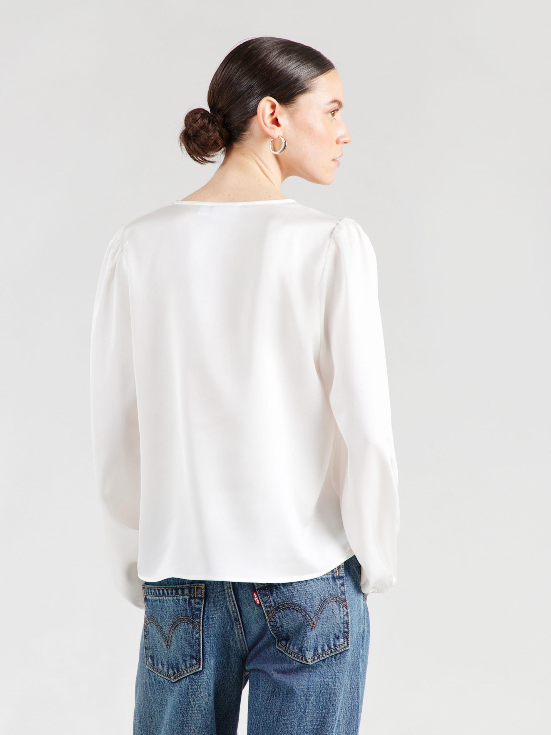 VILA Blúz 'VIELLETTE' fehér