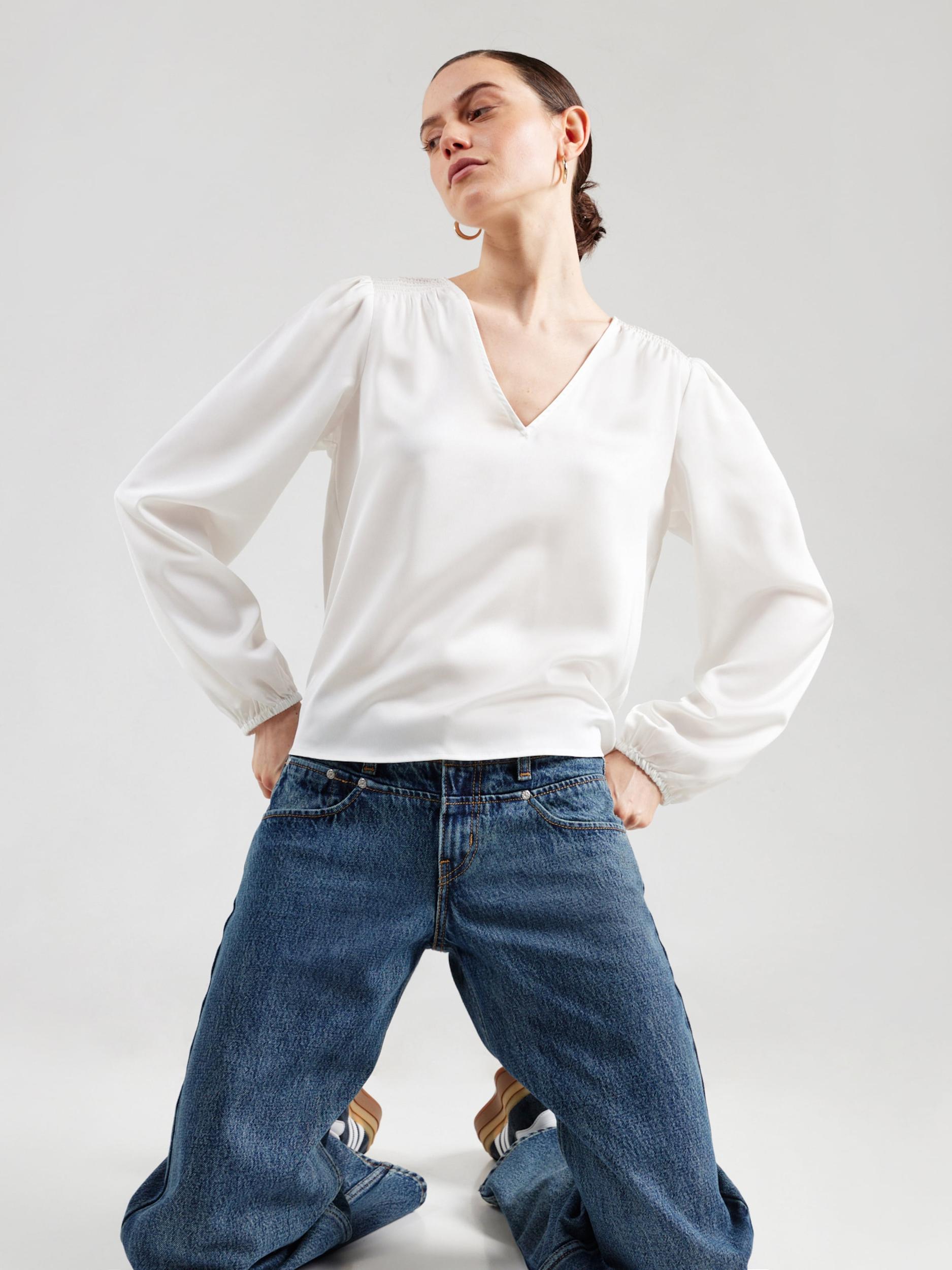 VILA Blúz 'VIELLETTE' fehér