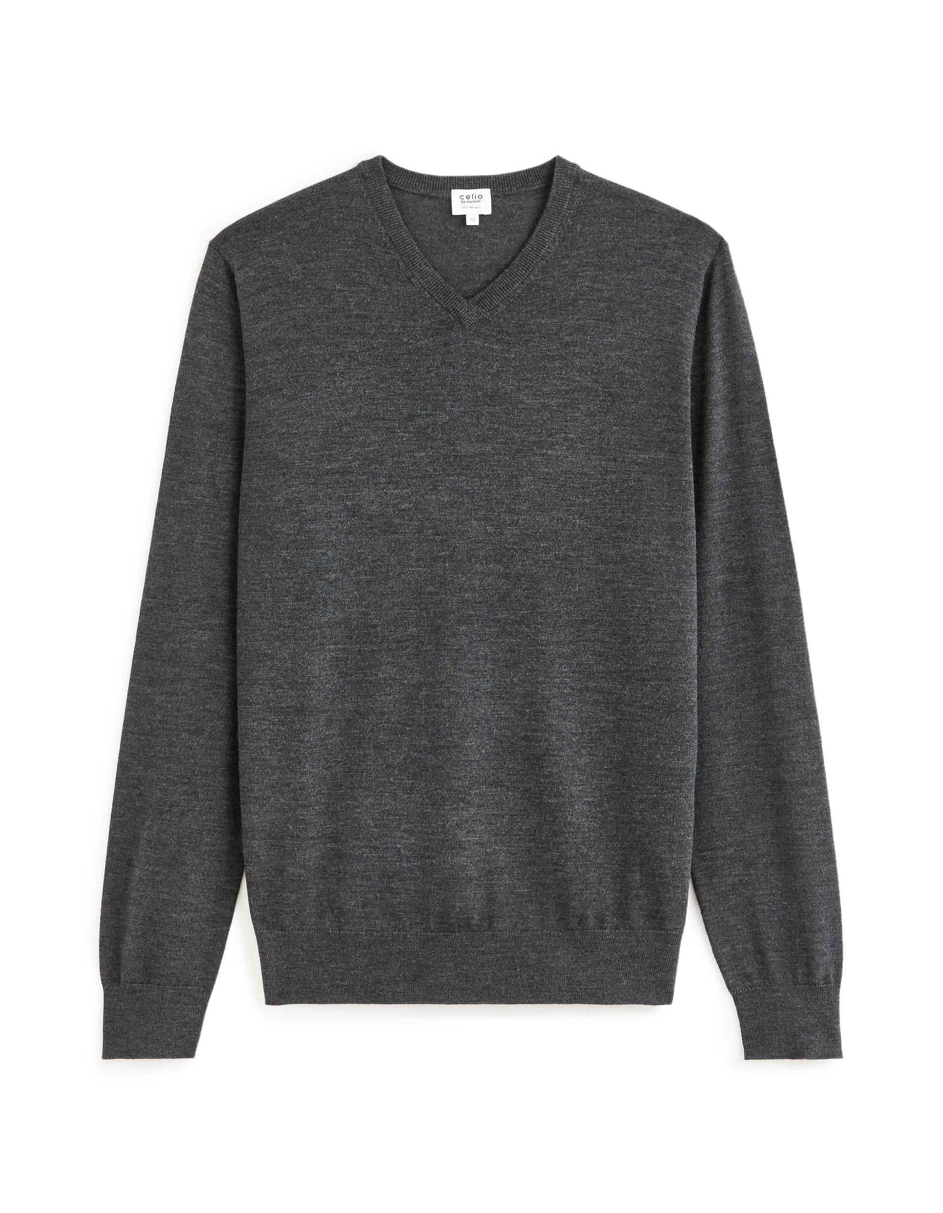 Celio Wool sweater Semeriv merino - Men's