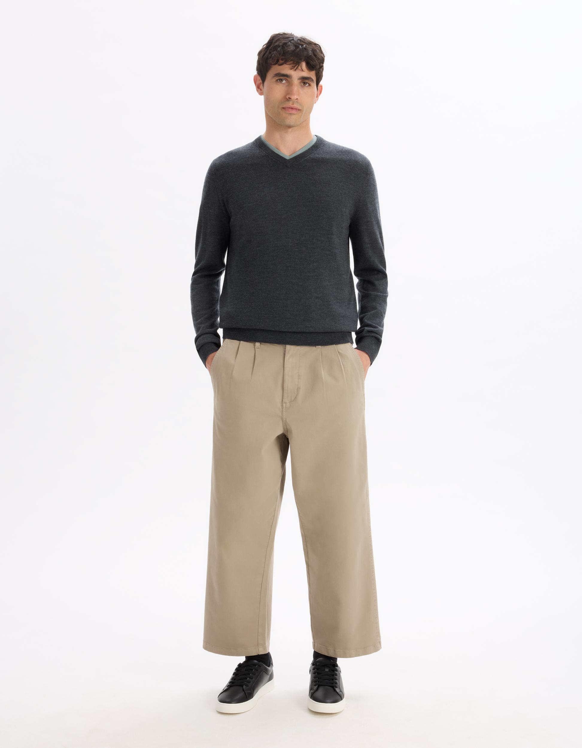 Celio Wool sweater Semeriv merino - Men's