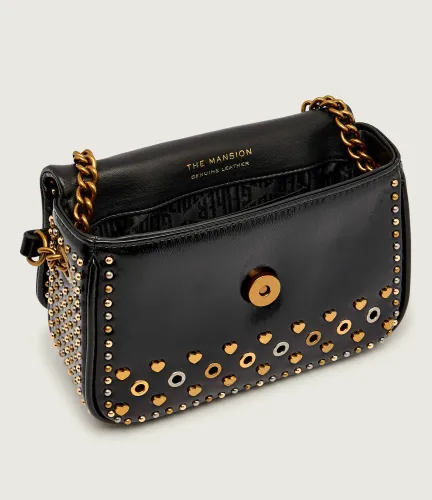 Kurt Geiger Bőr válltáska MINI MANSION