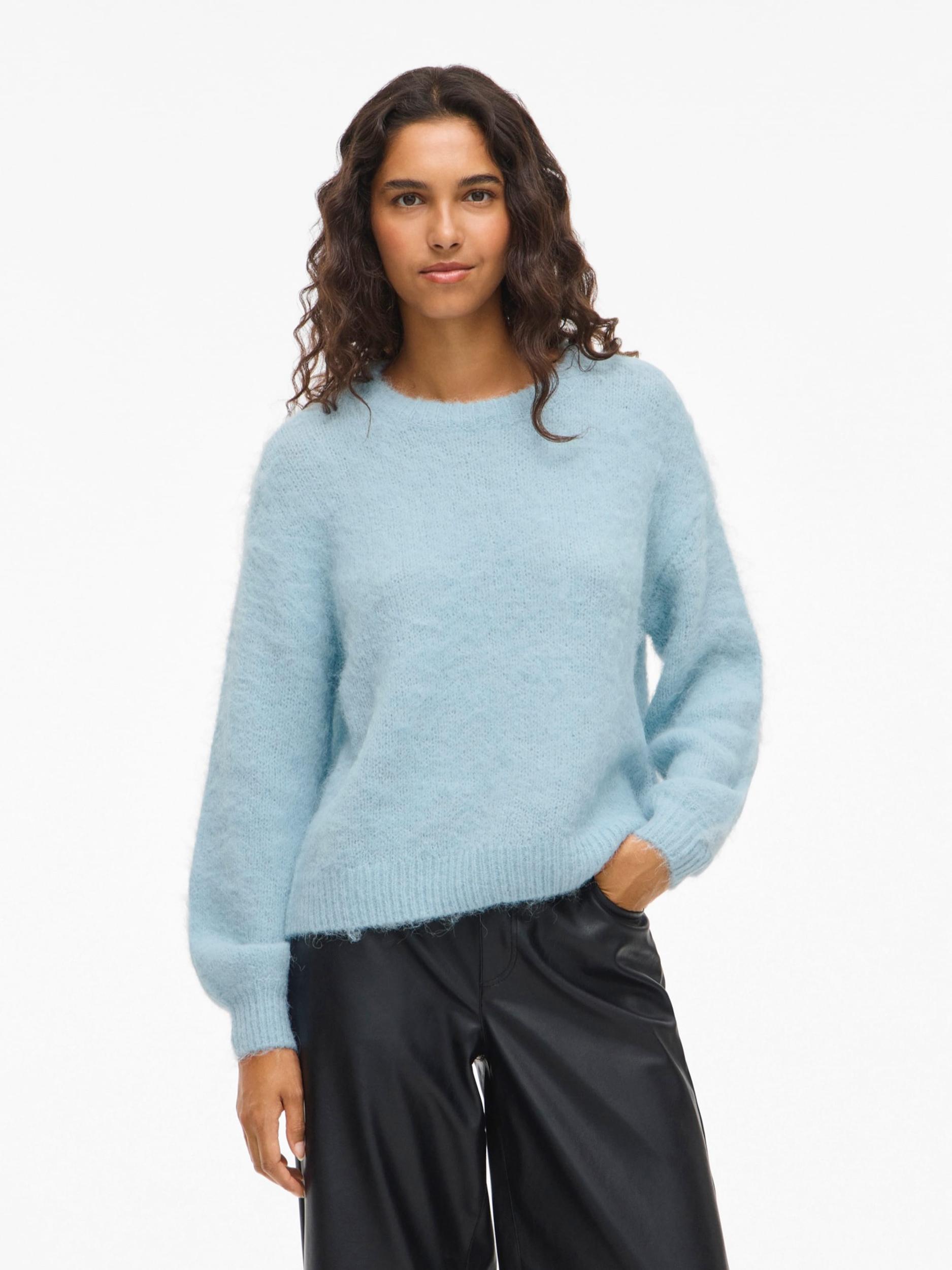 VILA Pulóver 'VIJanna' világoskék