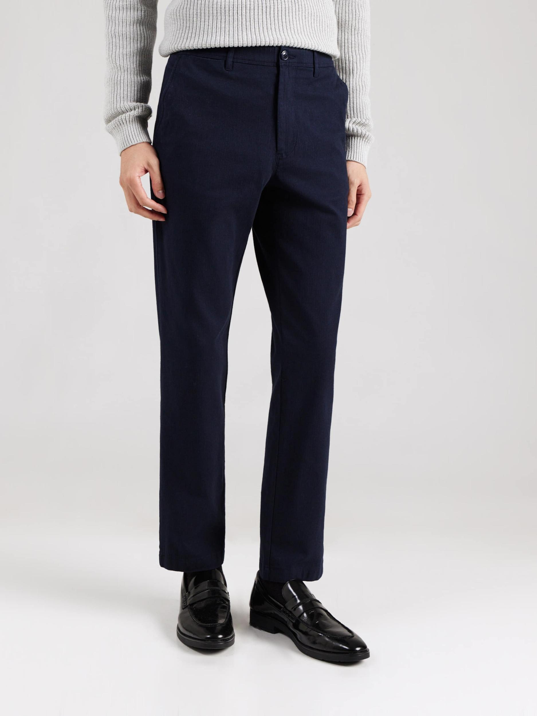 Kronstadt Chino nadrág 'Sean' tengerészkék