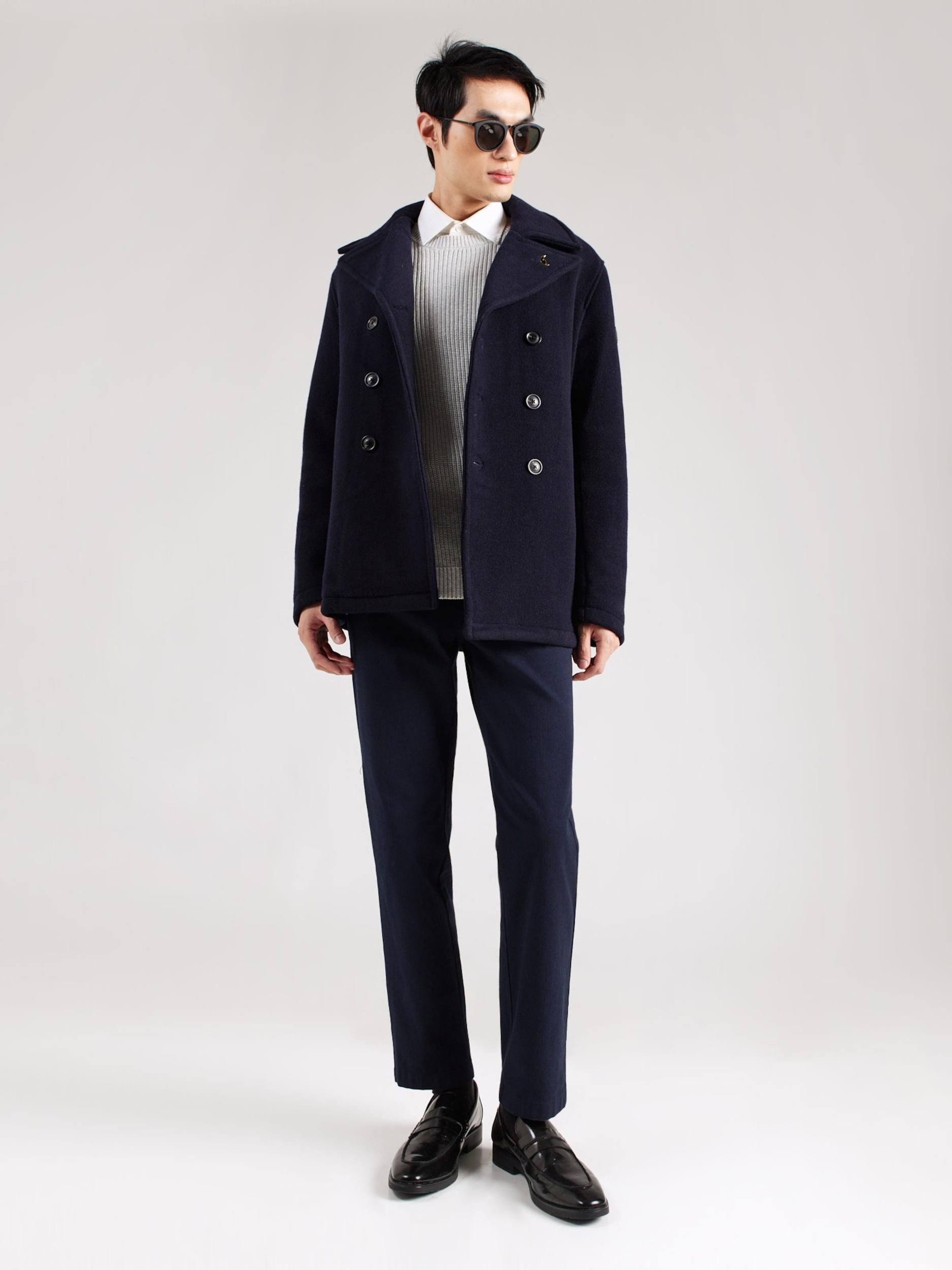 Kronstadt Chino nadrág 'Sean' tengerészkék