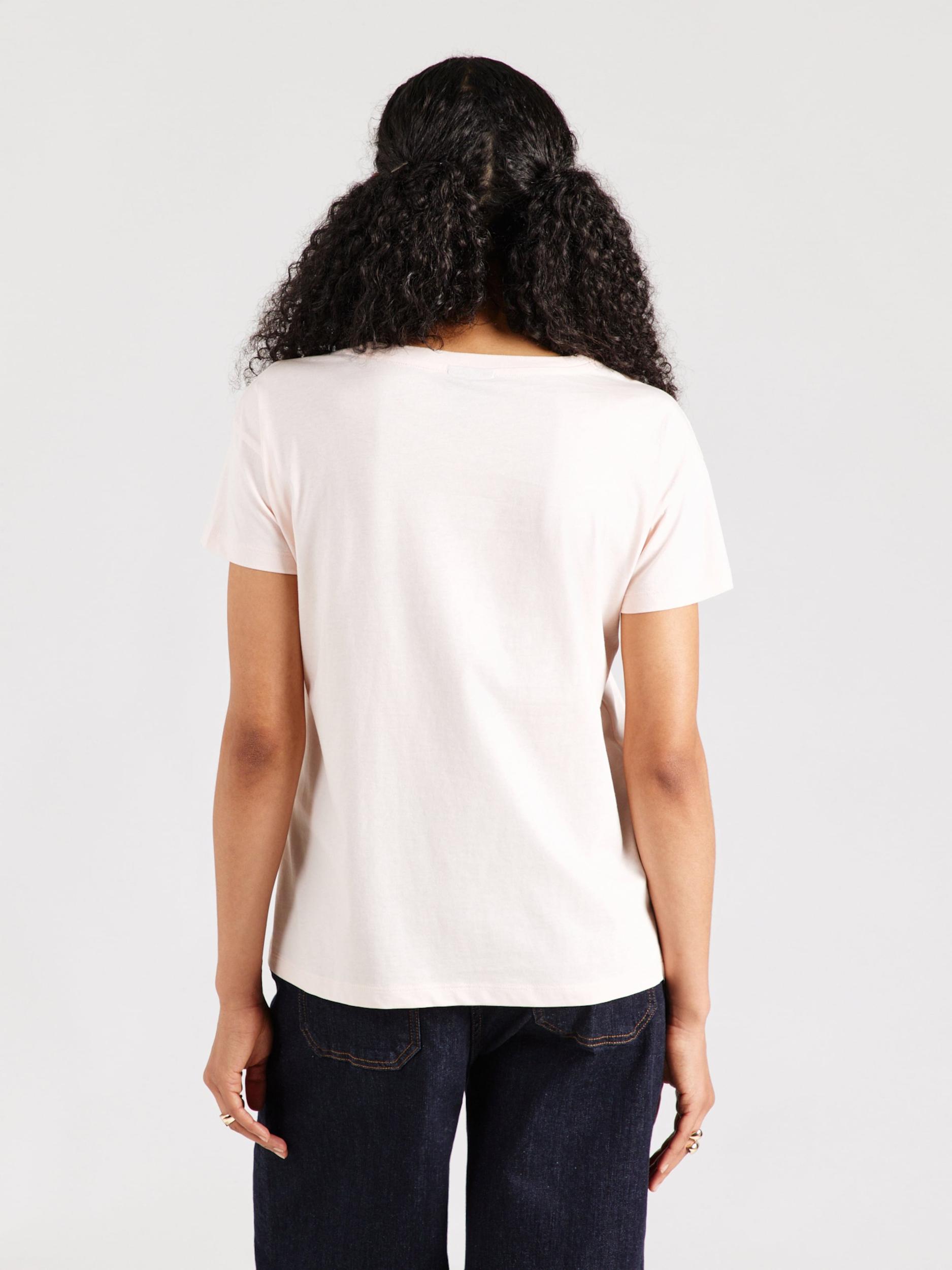 ARMANI EXCHANGE Póló méz / rózsa